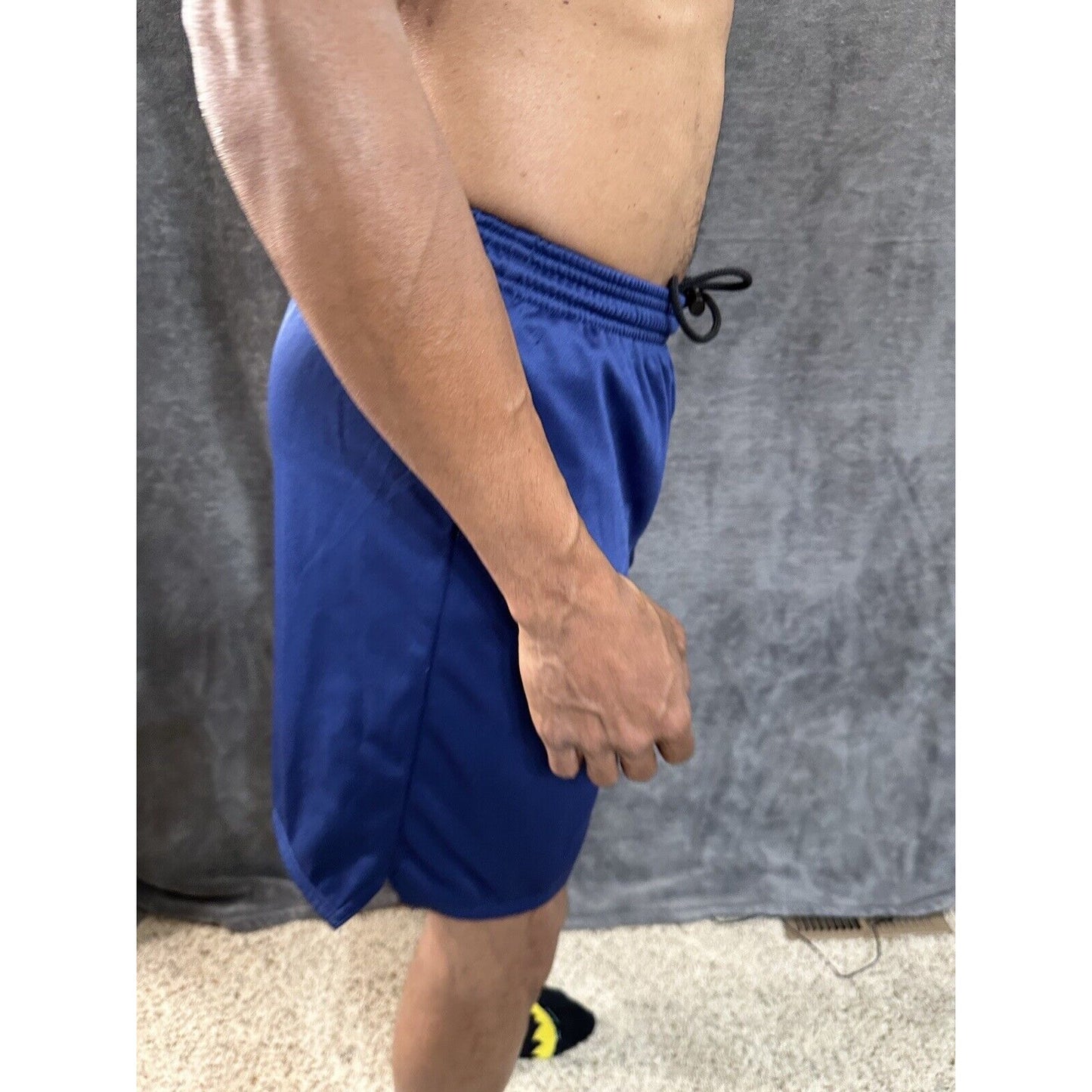 Men’s Cadet Air Force Academy PT Blue Workout Athletic Shorts Medium