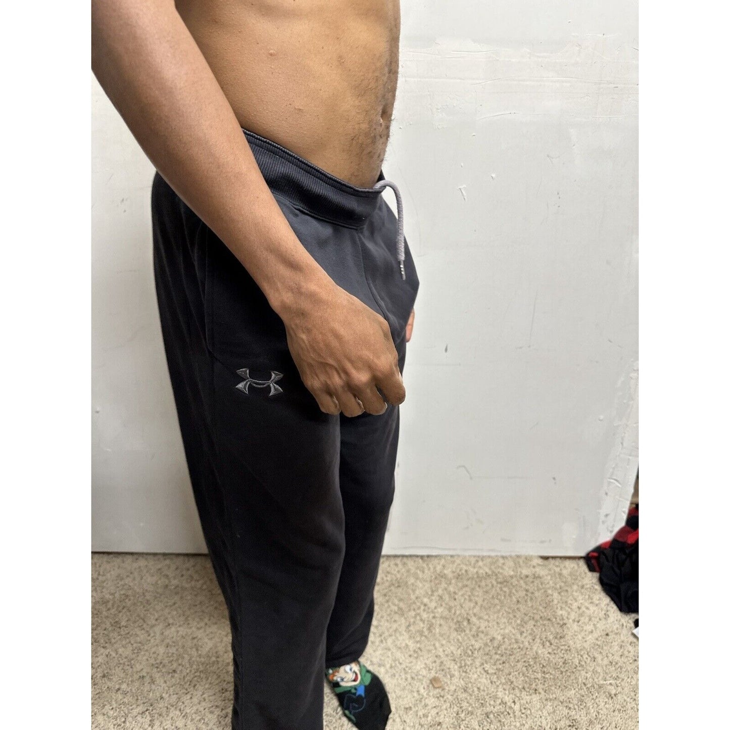 Men’s Black Medium Under Armour Storm Sweat Pants