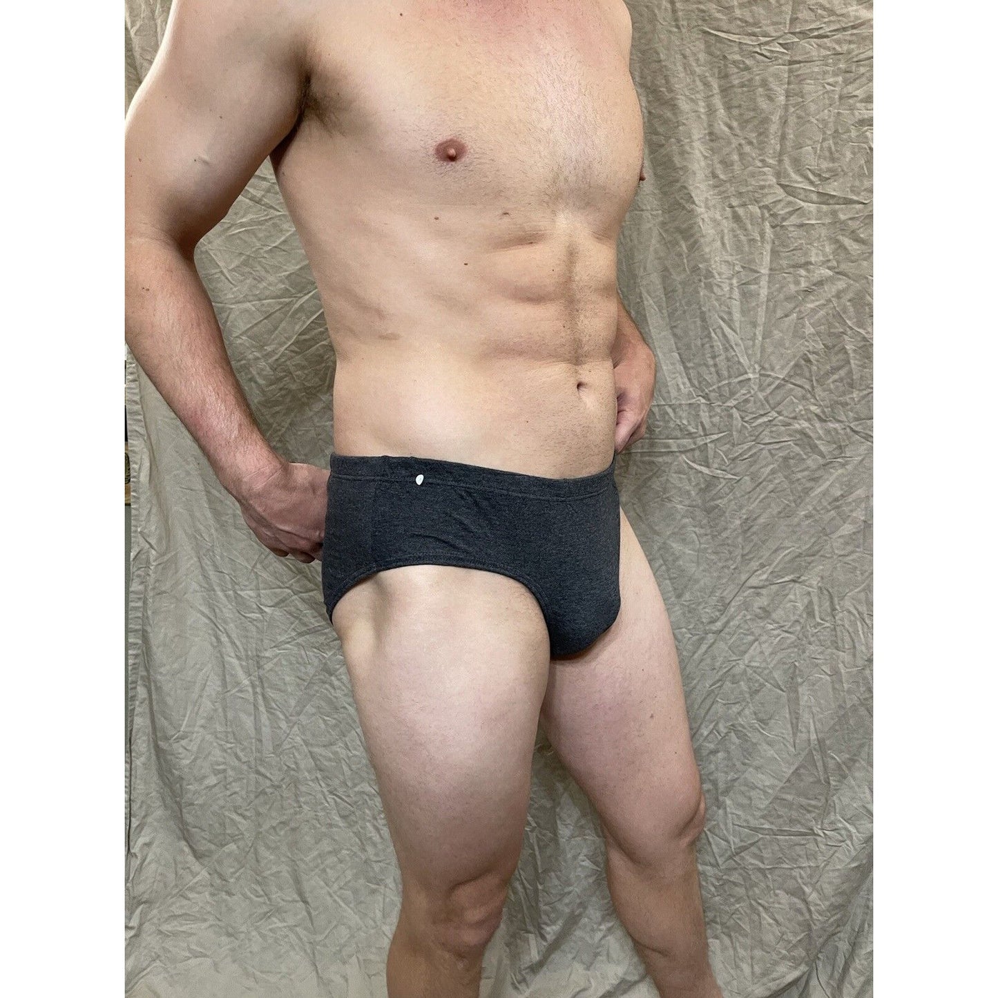 men's XL dark gray u.s. polo assn brief