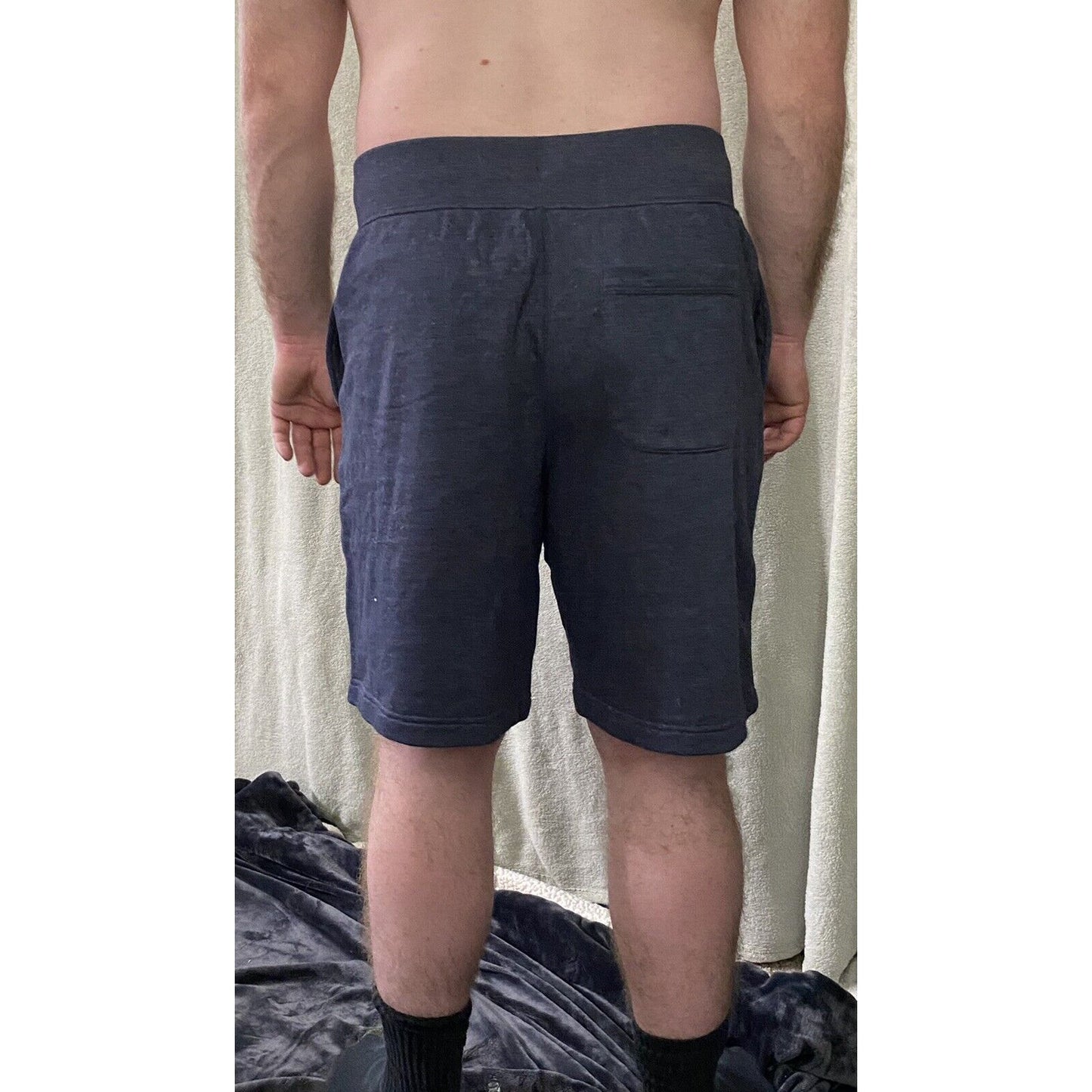 Champion Men’s French Terry Shorts Oxford Blue Men’s Large