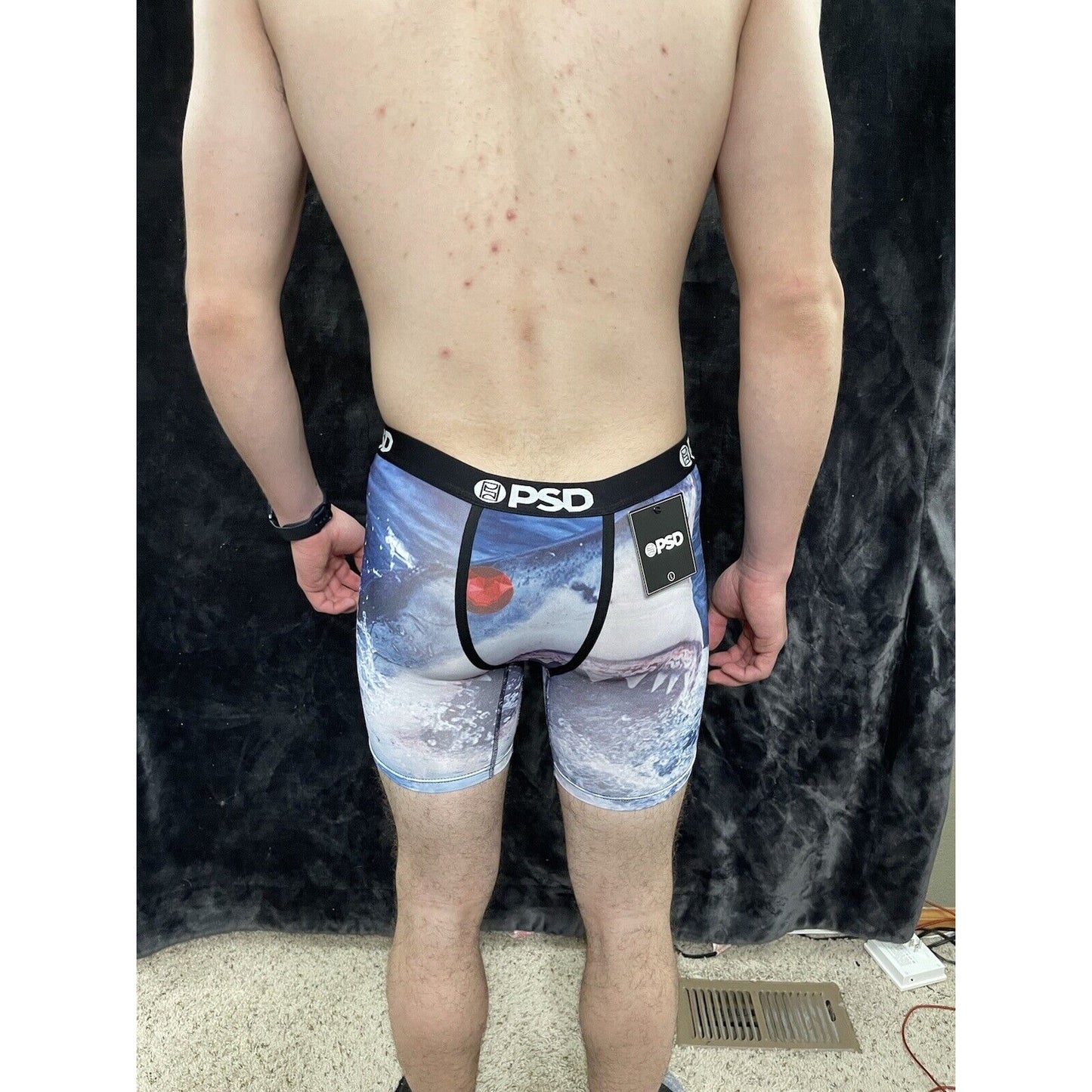 PSD Great White Shark Youth Large Boxer Briefs New