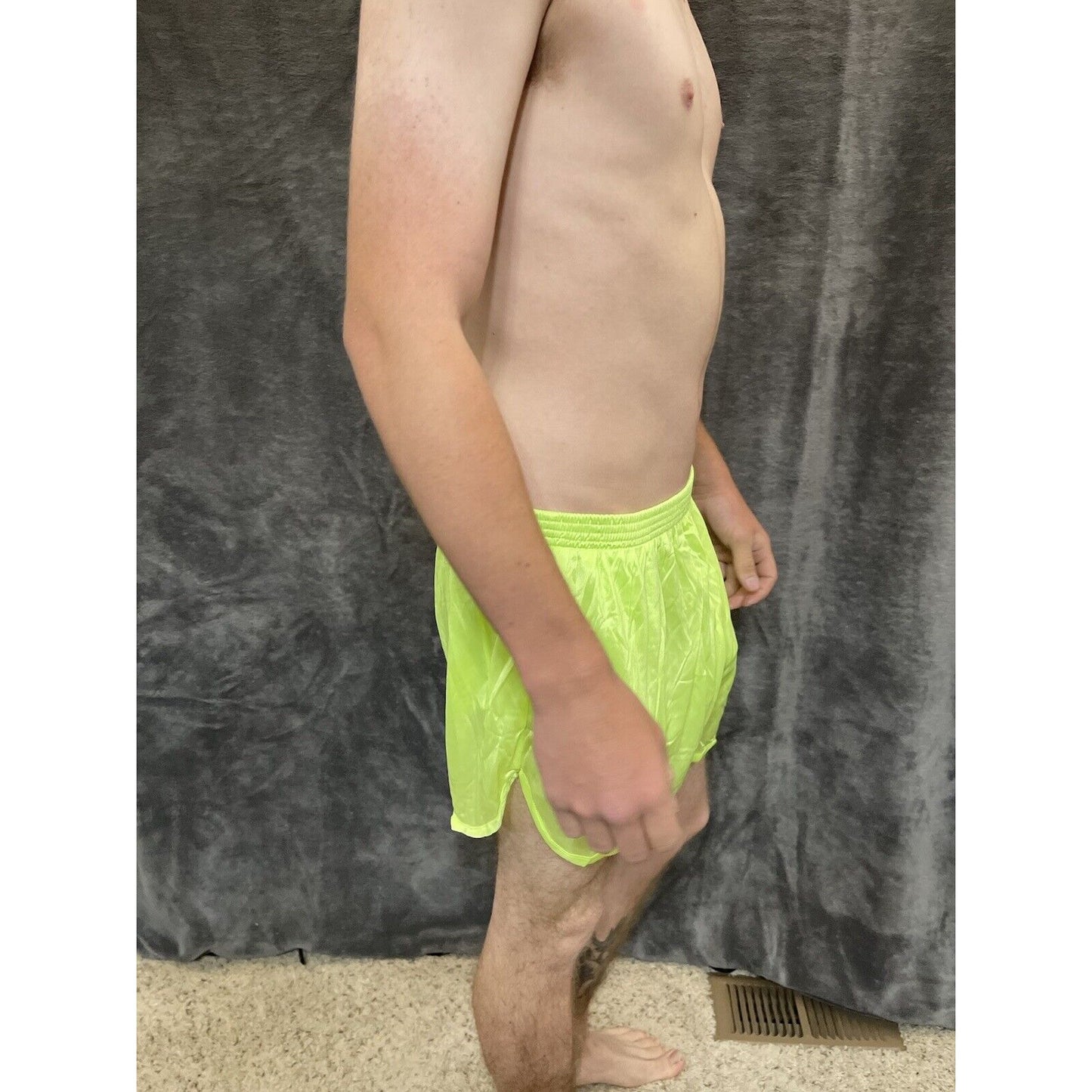men's soffe ranger panties athletic shorts Sharp Lime / Neon Yellow XL