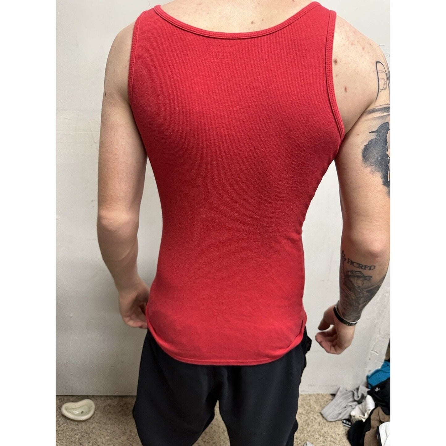 Men’s Large Red Mossimo Muscle Shirt Tank Top