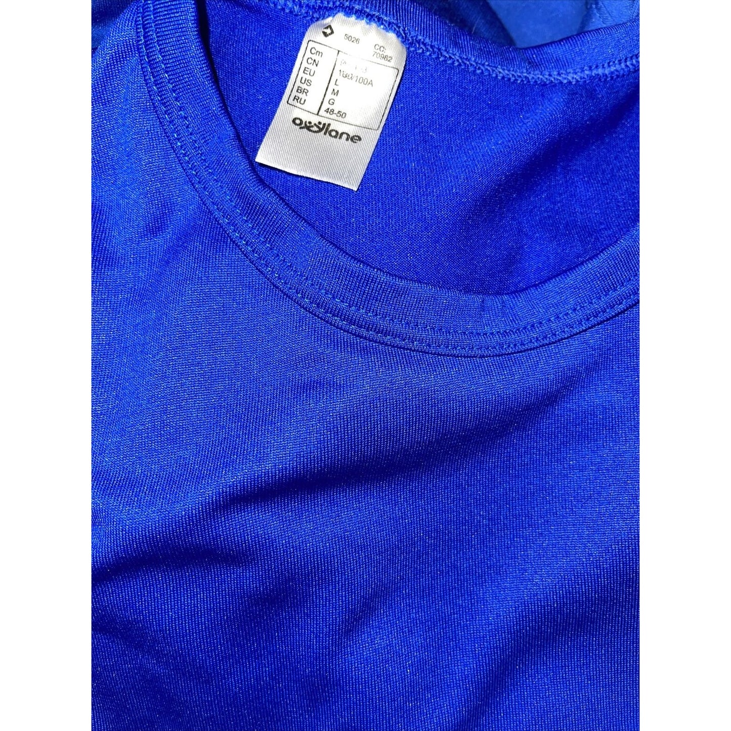 Decathlon “Domyos” Men’s Royal Blue Athletic T-Shirt Size M