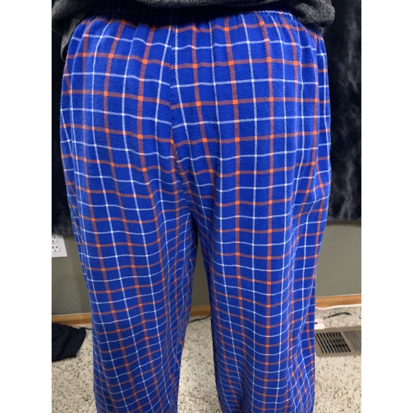 Sideline Apparel Men's NCAA UF Florida Gators Plaid Flannel Sleepwear Pant M
