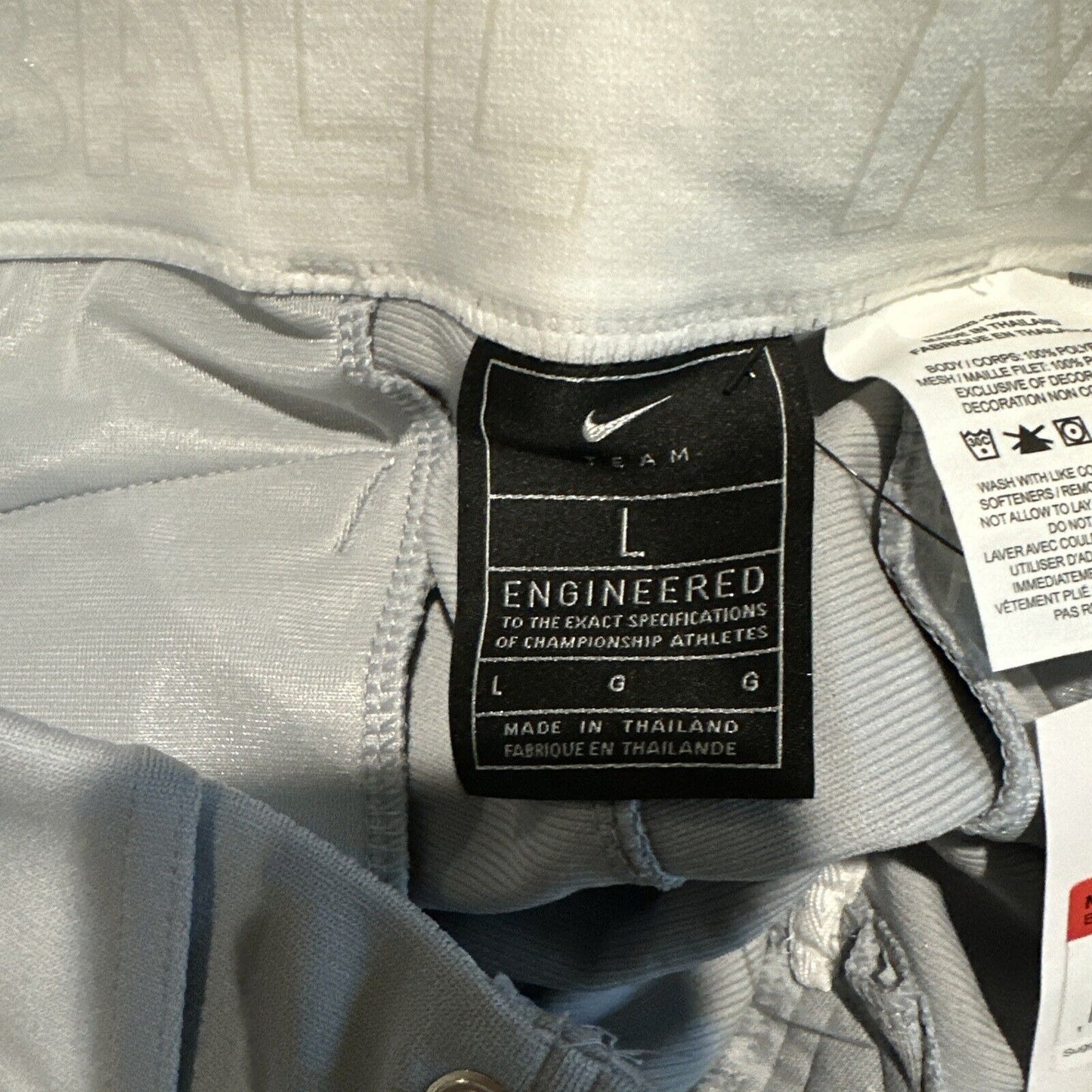 Men’s Nike Team Grey Baseball Pants Engineered Large