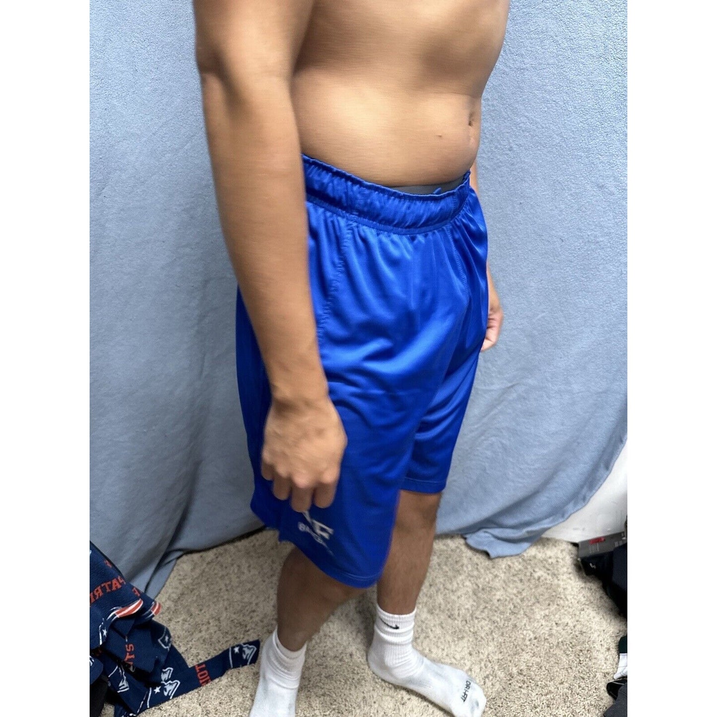 Men’s Blue Nike Dri Fit Large USAFA Air Force Academy Baseball Shorts