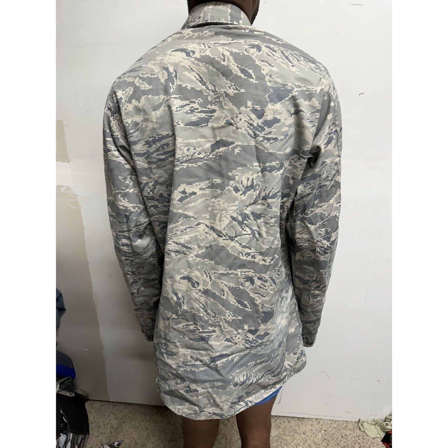 Men’s Civil Air Patrol USAF Abu Airman Battle Uniform Top Blouse Jacket 40XL