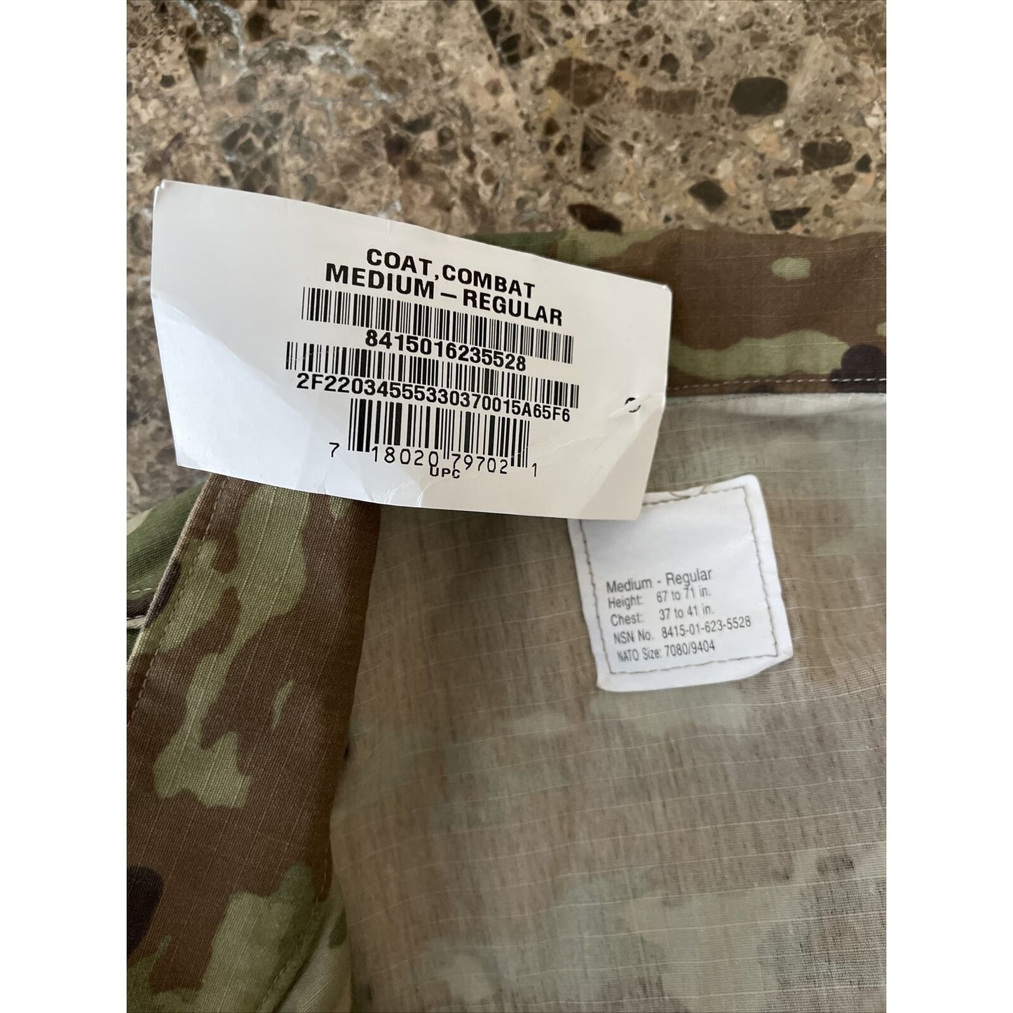 men’s ocp top blouse medium regular army combat air force space force New
