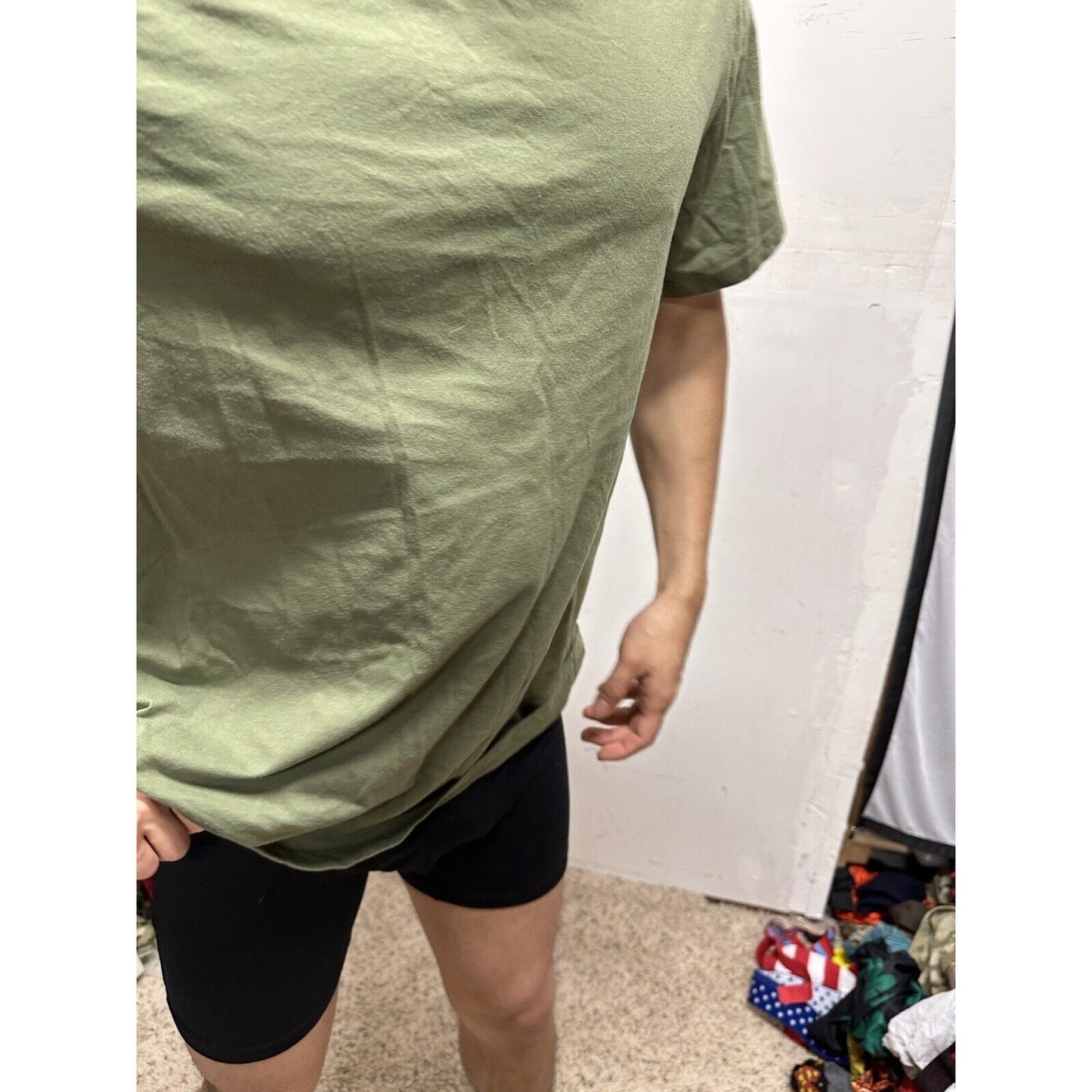Men’s Urban Up Pipeline XXL Olive Green Marine Usmc Short Sleeve Tshirt
