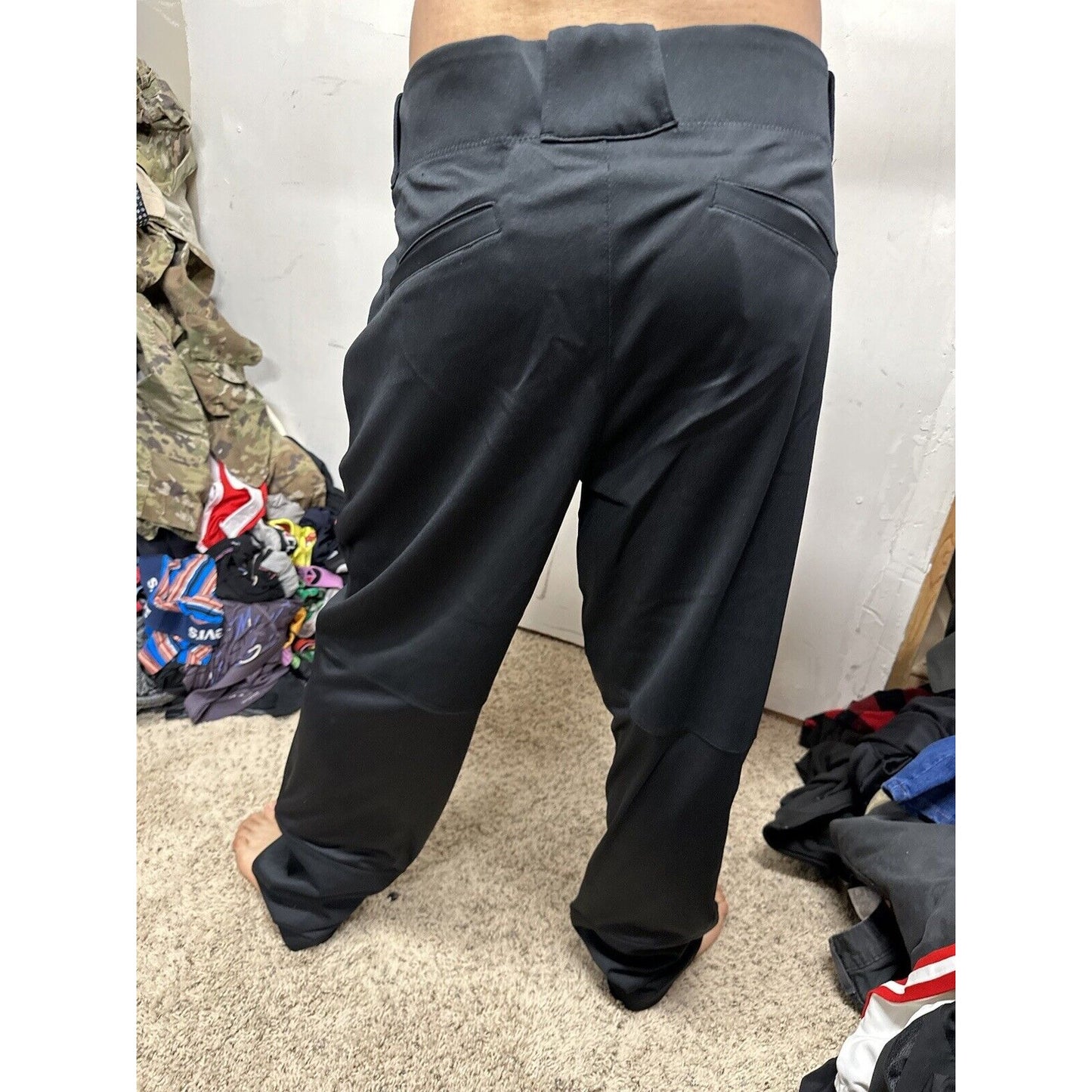 Men’s Black Team Nike Large Baseball Pants Engineered