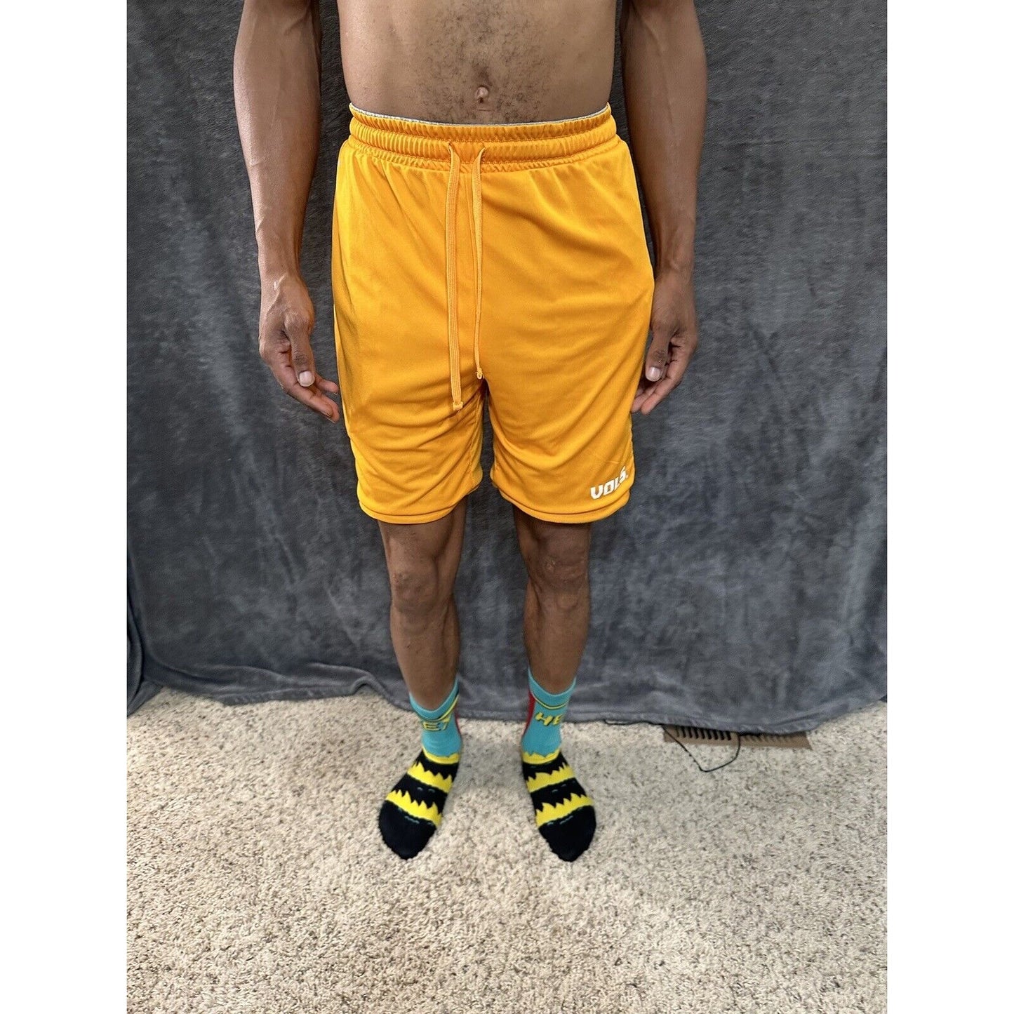 Men’s Tennessee Vols Volunteers Reversible Athletic Shorts Orange Gray ~medium