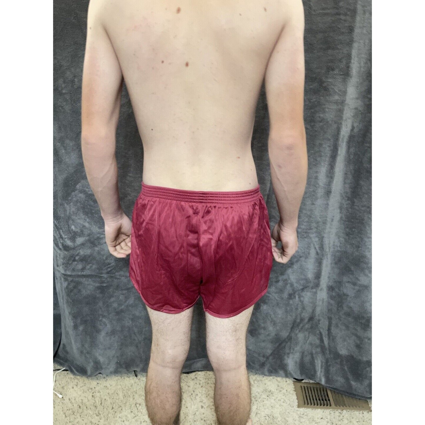 men's soffe ranger panties XL Garnet maroon shorts