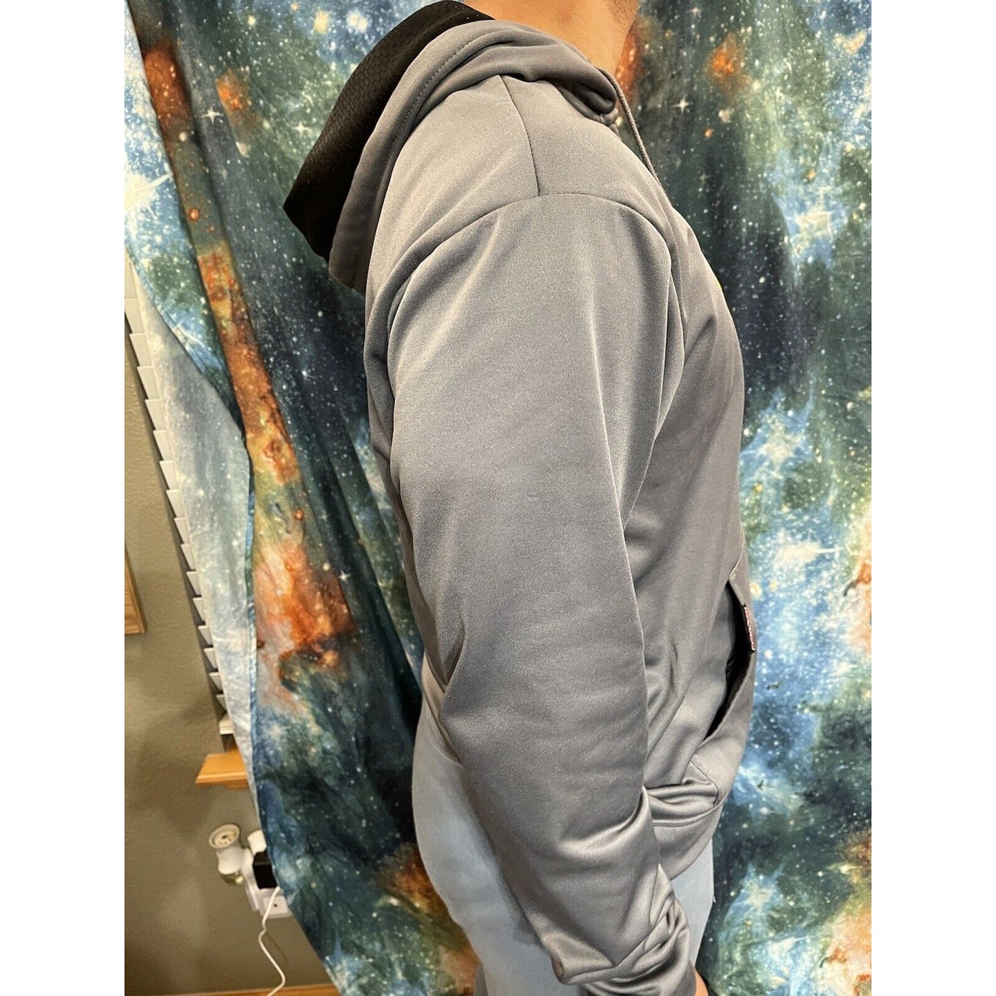 Men’s Colorado Springs Warrior Football hoodie gray Rawlings adult medium