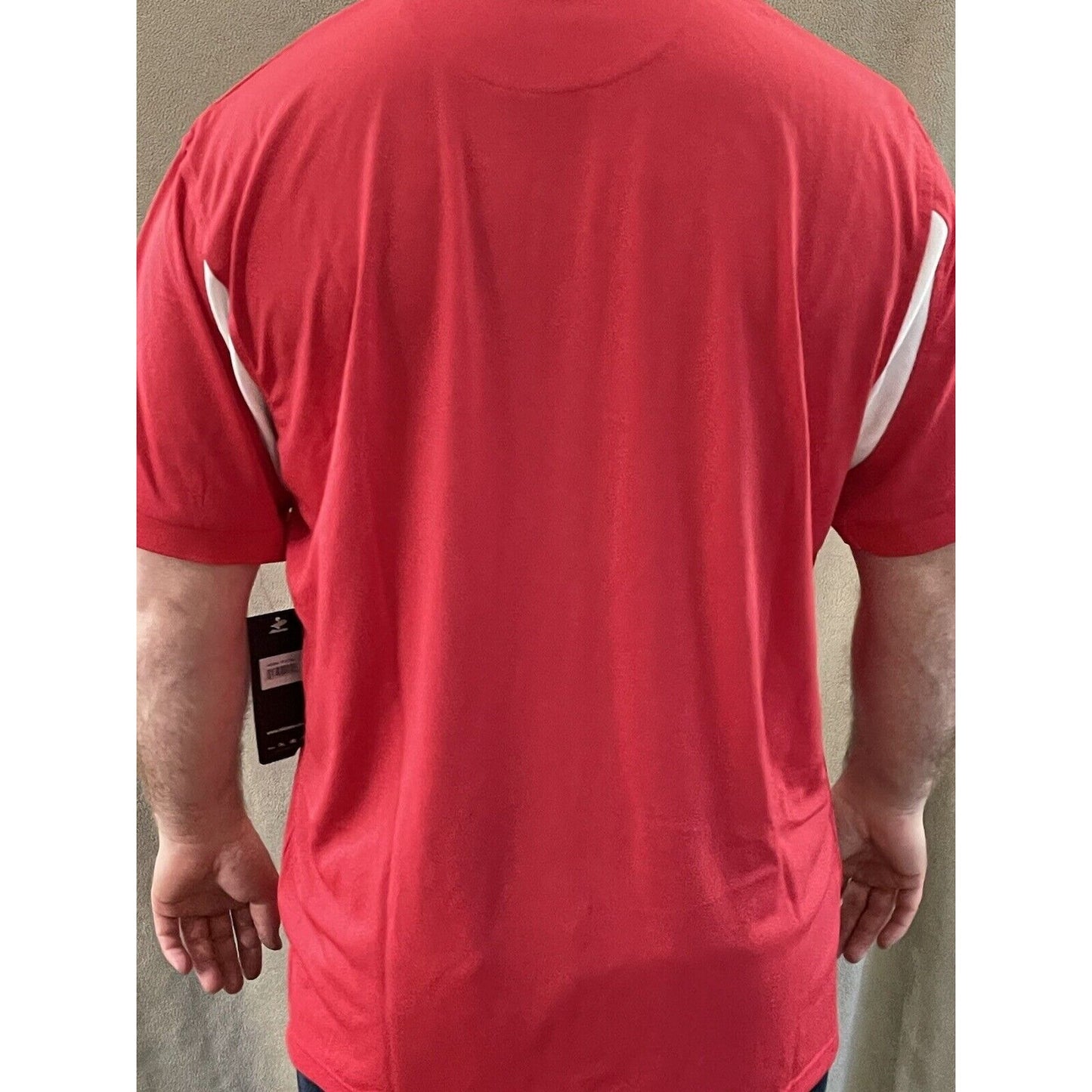 Mizuna USA Volleyball Men’s Large Red Shirt Lightweight Performance