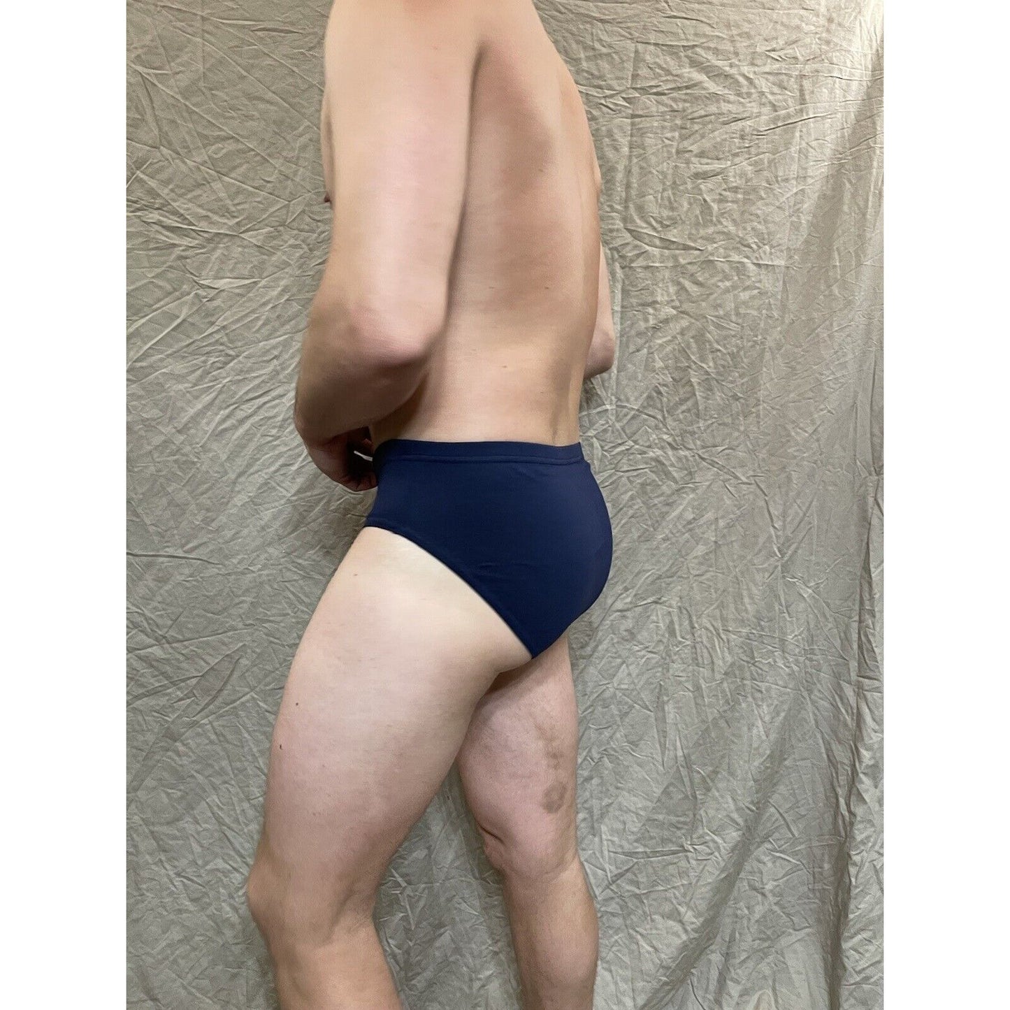 men's papi midnight Blue Large brief cotton