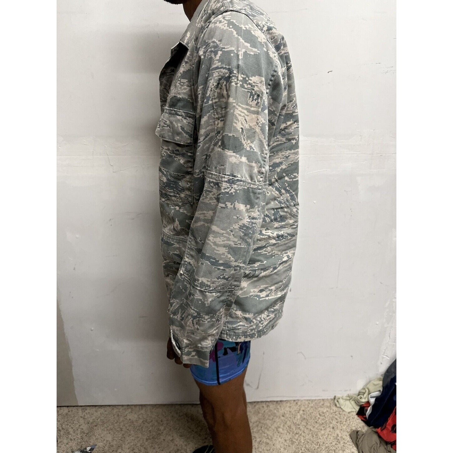 USAF Men’s Abu Airman Battle Uniform Civil Air Patrol 40R Top Blouse
