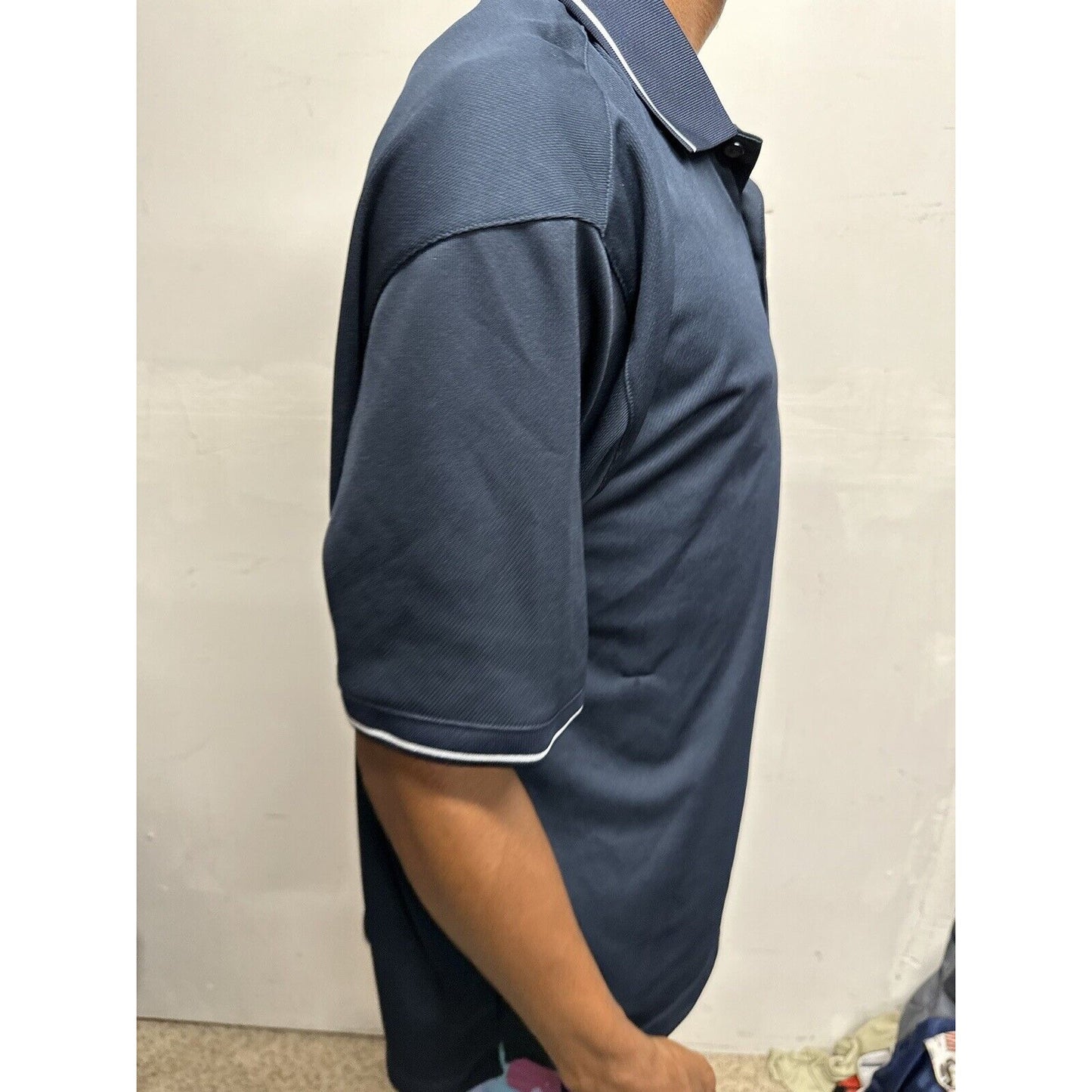 Men’s Dark Blue Nike Golf Large Polo Shirt VR-59 Texas Flying Plane