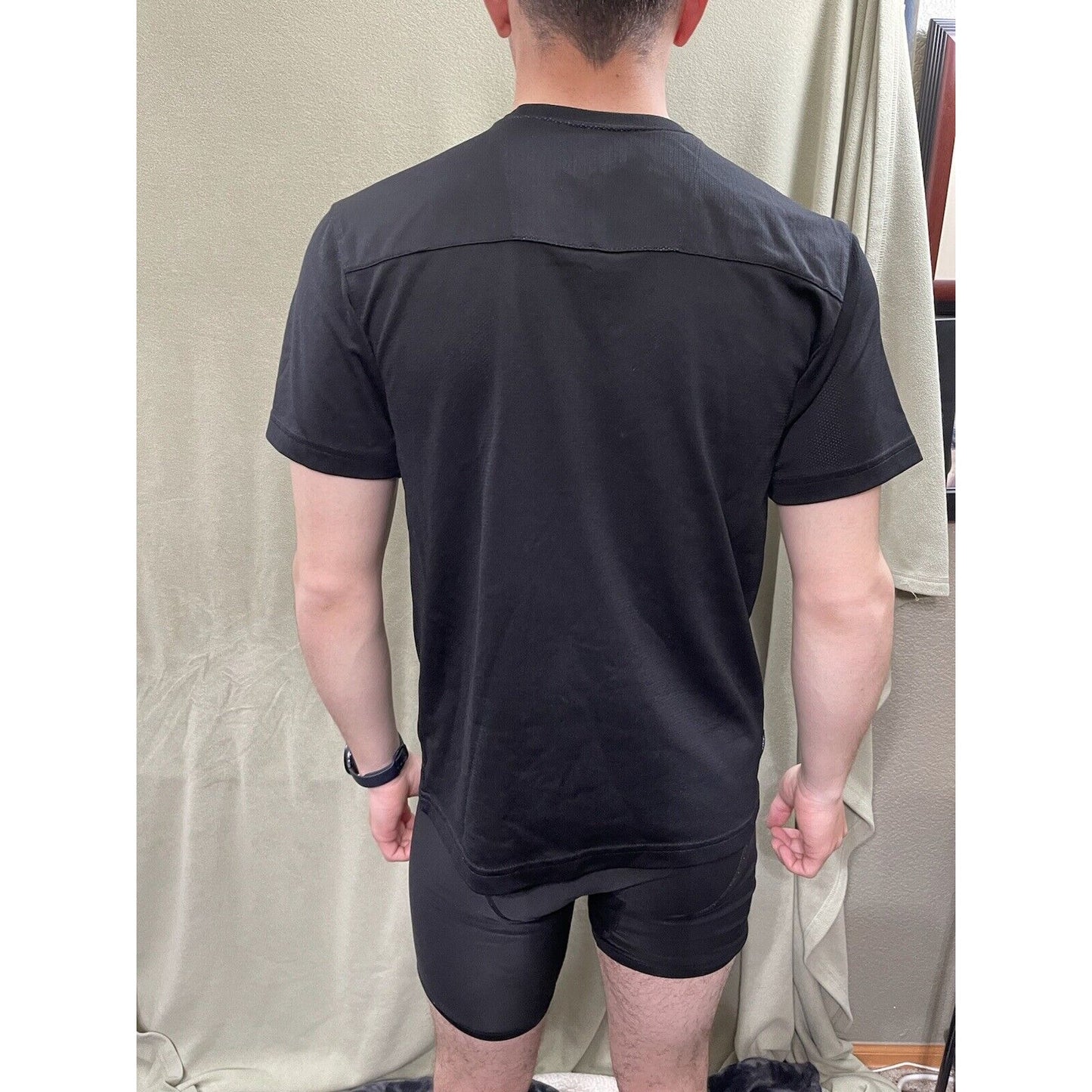 Starter Core Short Sleeve Shirt Dri-Star Black Men’s Size Small