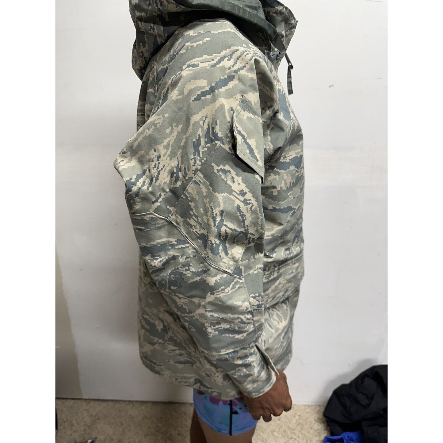 Men’s Small Short Abu Airman Battle Uniform Gore-Tex Jacket Parka Civil Air Patrol