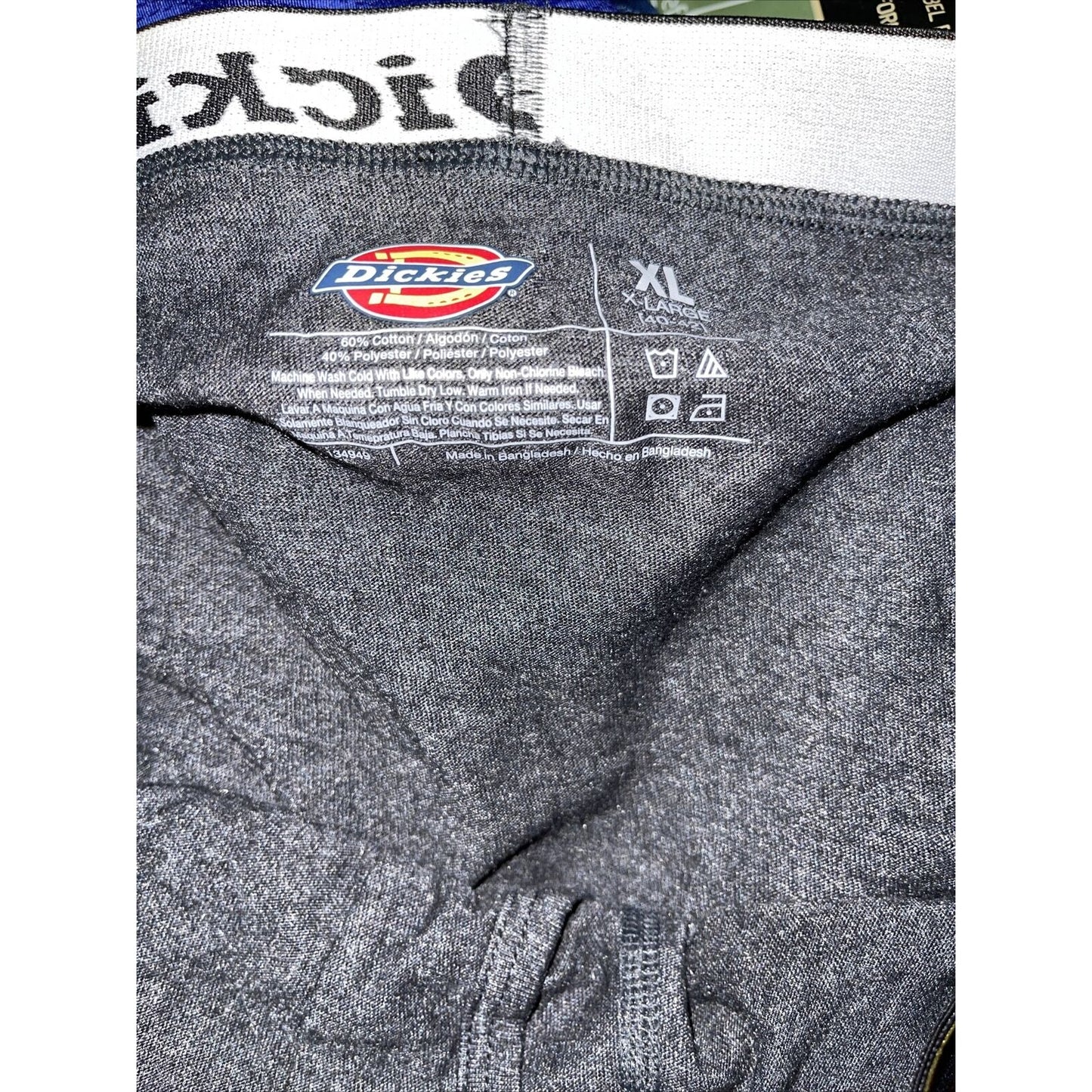 Men's Dickies XL dak gray boxer briefs