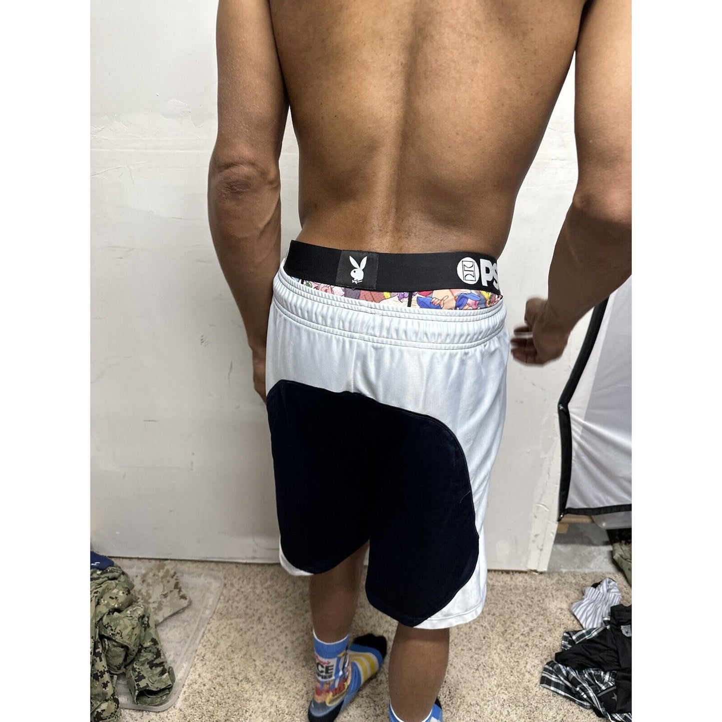 Men’s Blue Champion Navy Medium Athletic Shorts With Pockets