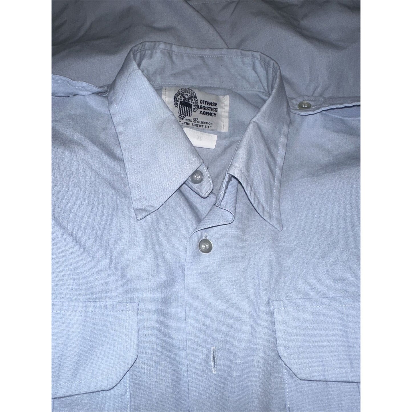 Men’s Defense Logistics Agency Short Sleeve Blues Uniform Shirt 17