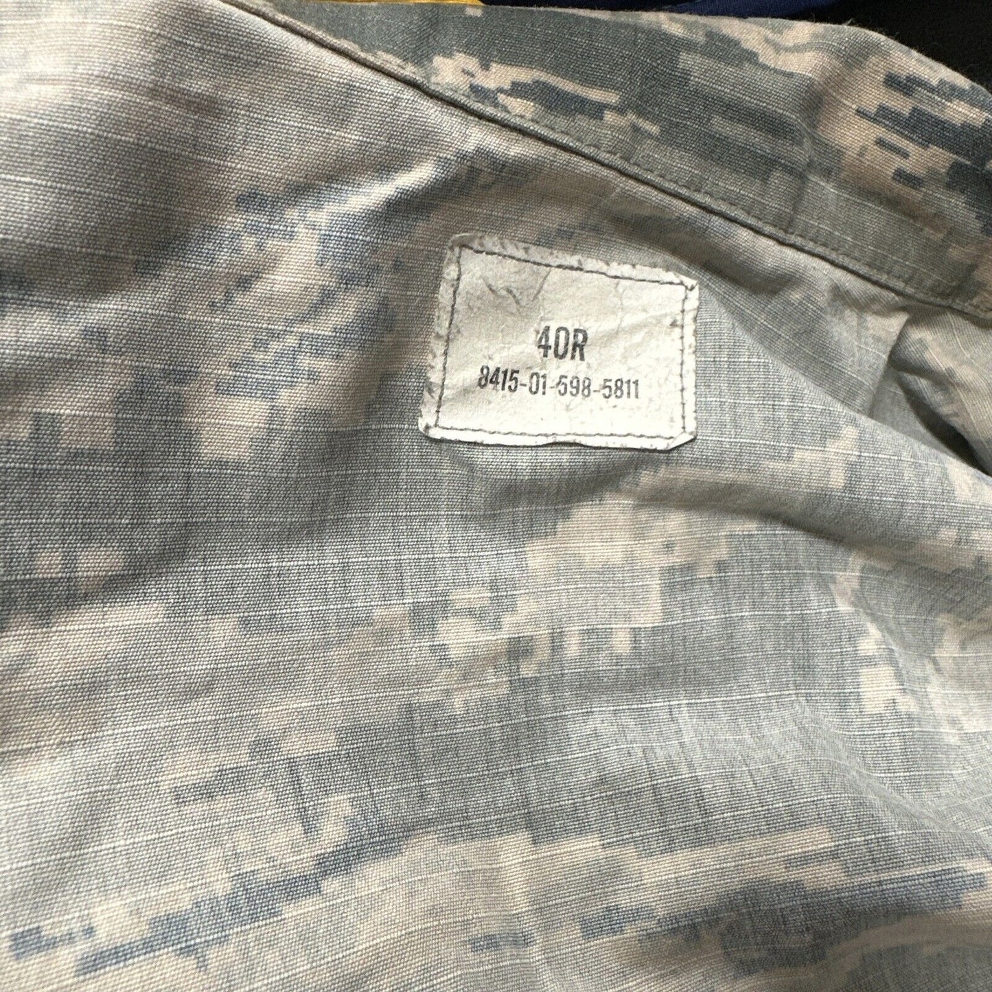 Men’s Abu Airman Battle Uniform Air Force Top Blouse 40R USAF