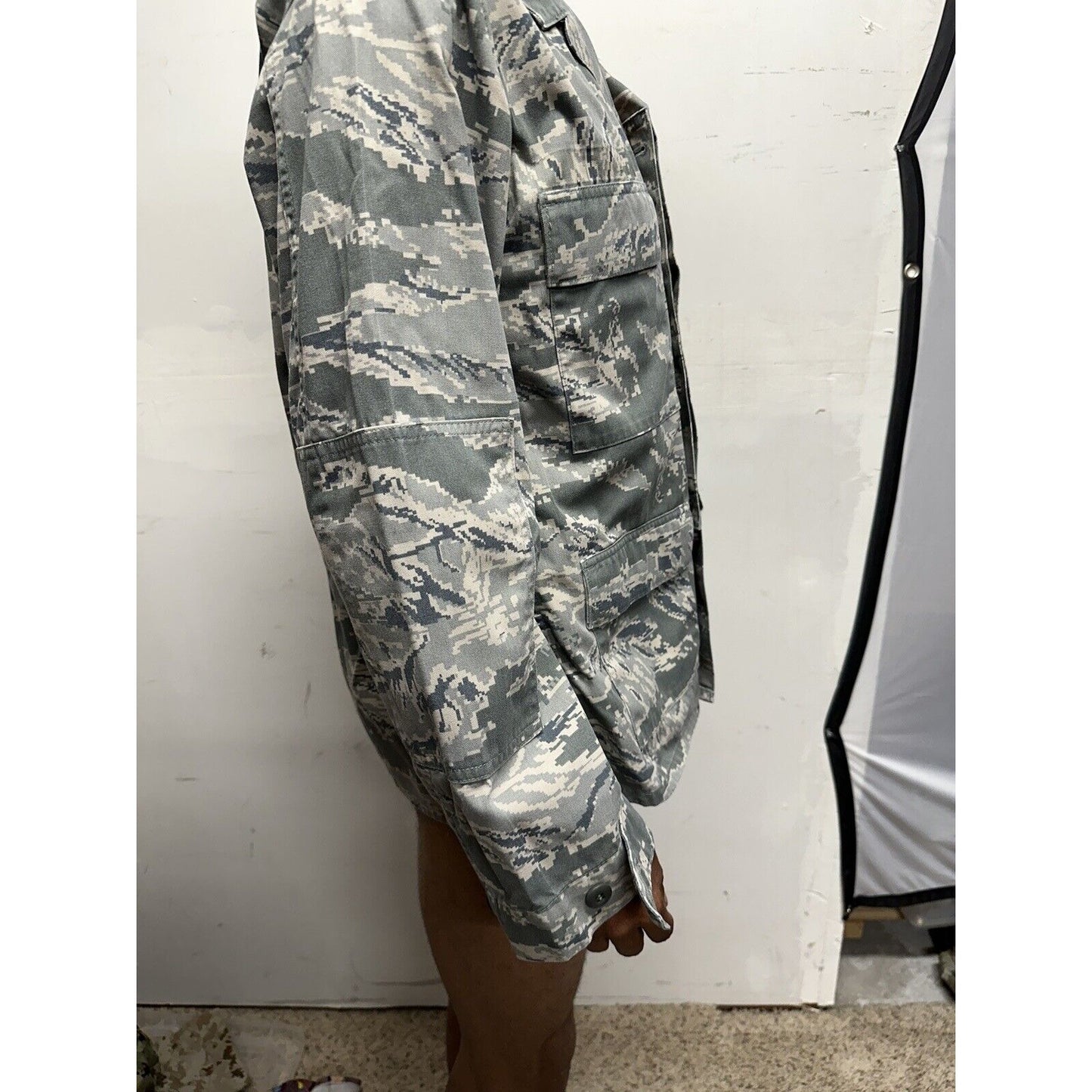 Men’s Civil Air Patrol USAF Airman Battle Uniform 38R Top Coat Blouse
