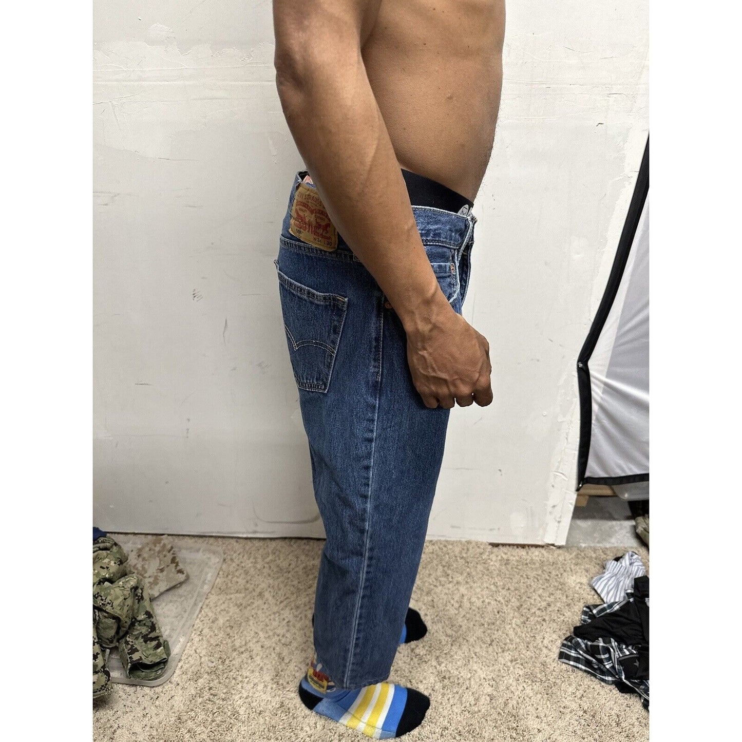 Men’s Levi’s 550 34 X 30 Blue Jeans