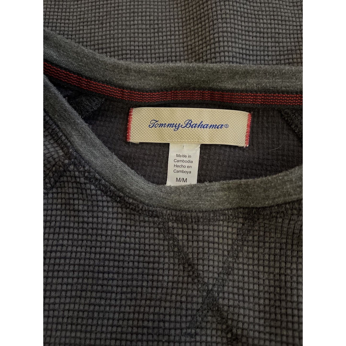 Tommy Bahama Gray Men’s Medium pullover long sleeve sweater