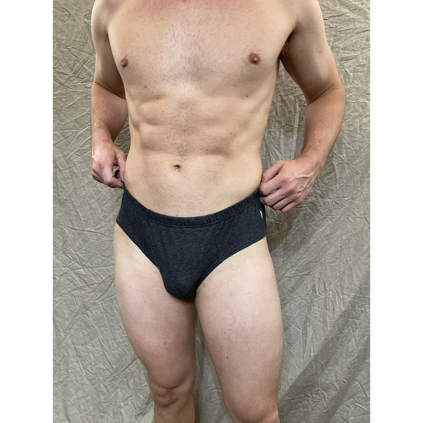 men's XL dark gray u.s. polo assn brief