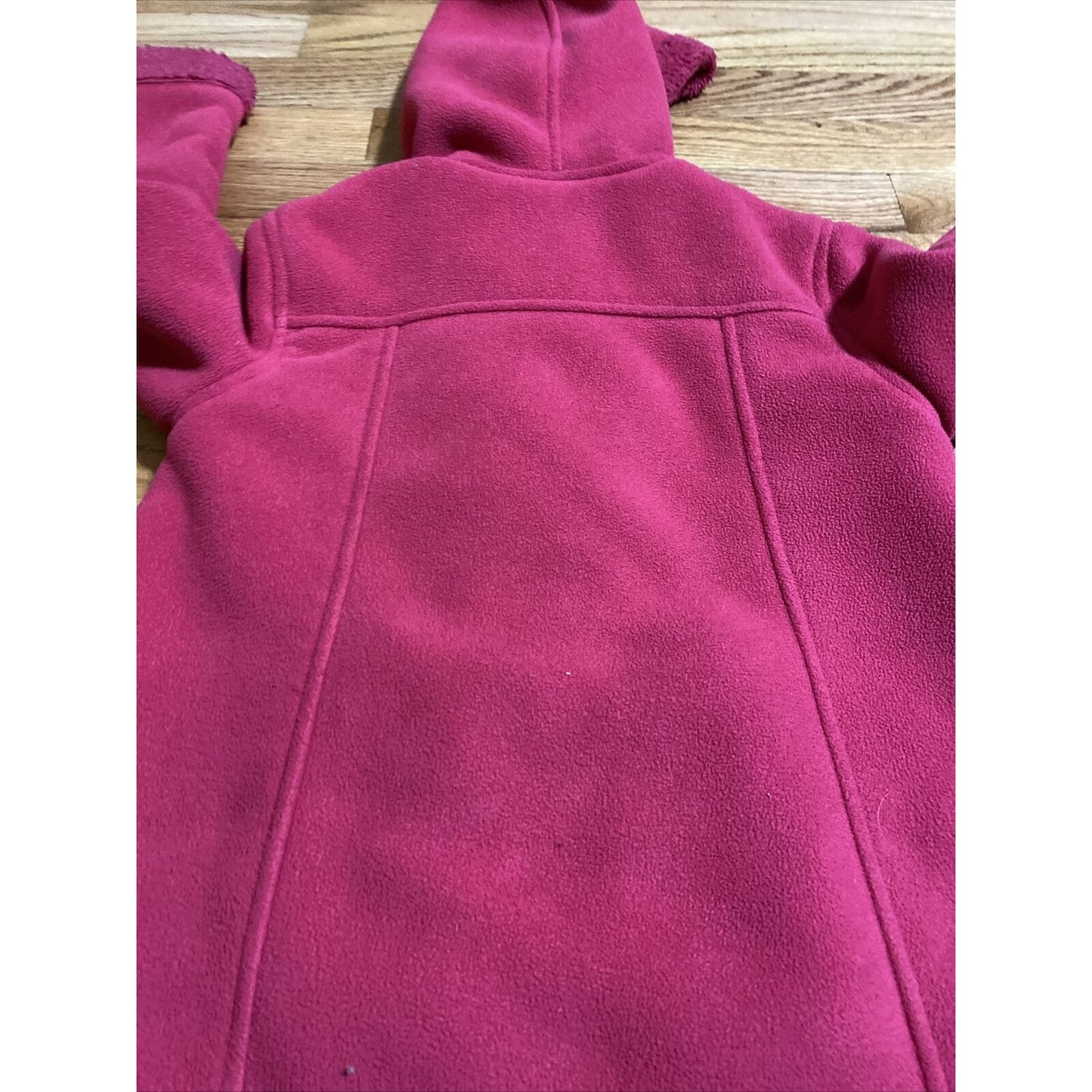 Crazy 8 Girl’s Size S (5-6) Bright Pink Hooded Winter Coat Jacket