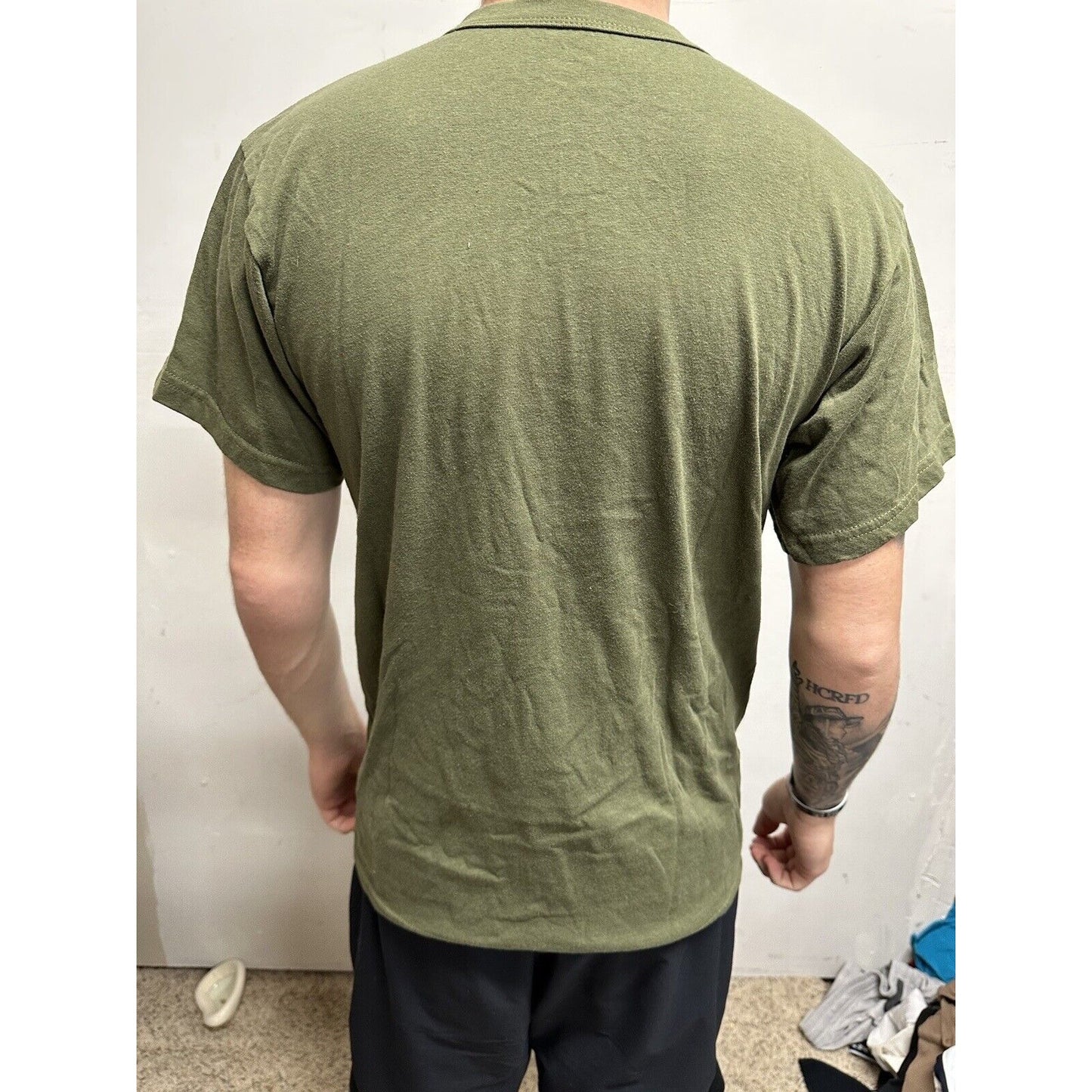 Men’s Army Green Rothco Medium Athletic Tshirt
