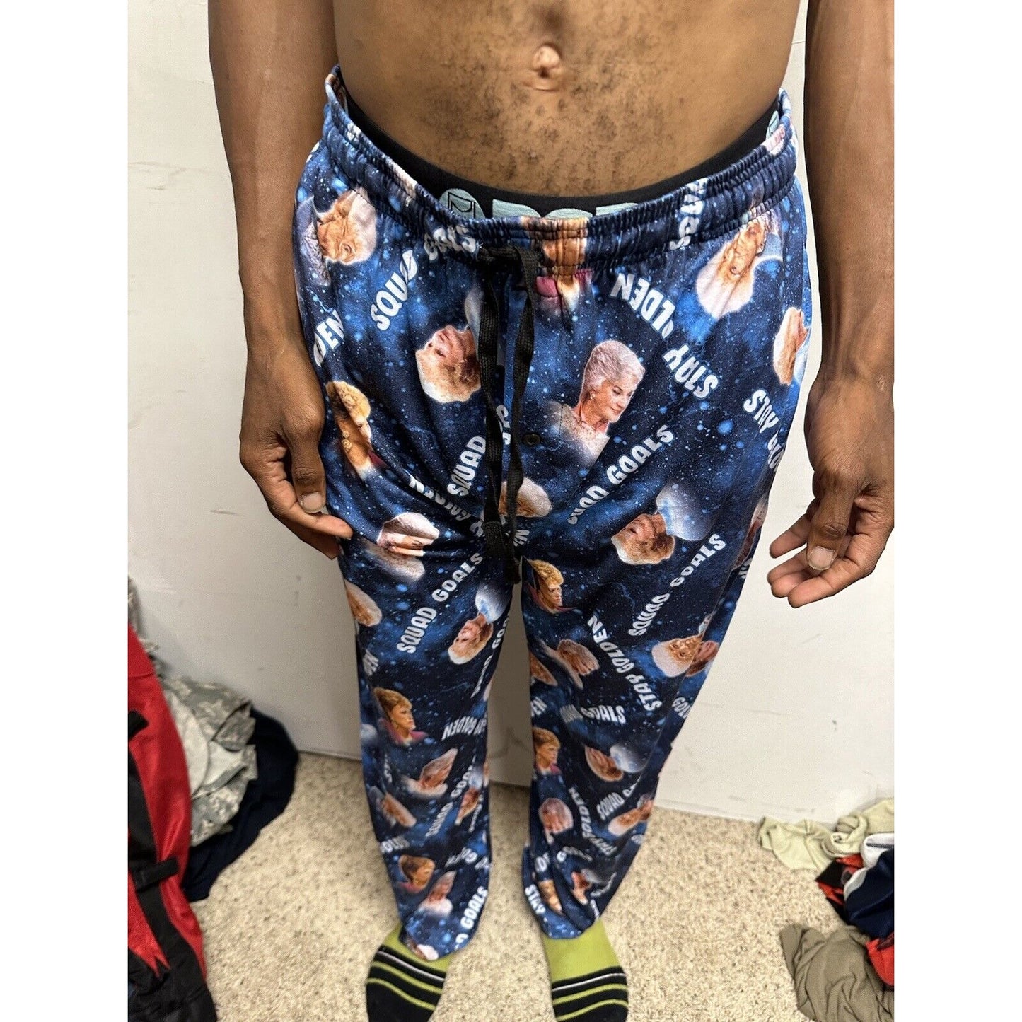 The Golden Girls Medium Lounge Pants Sleepwear Blue