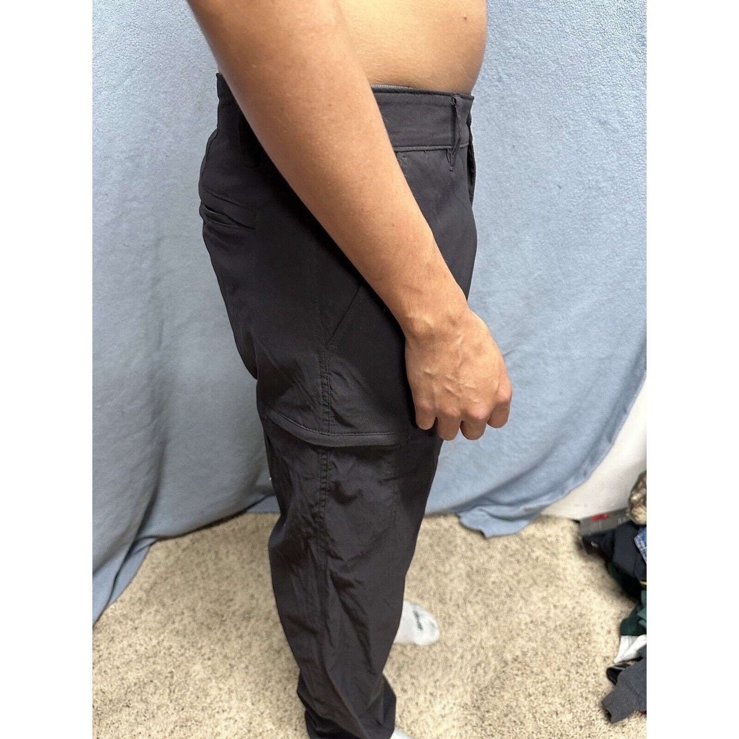 Men’s Union Bay 38x34 Black Nylon And Spandex Pants