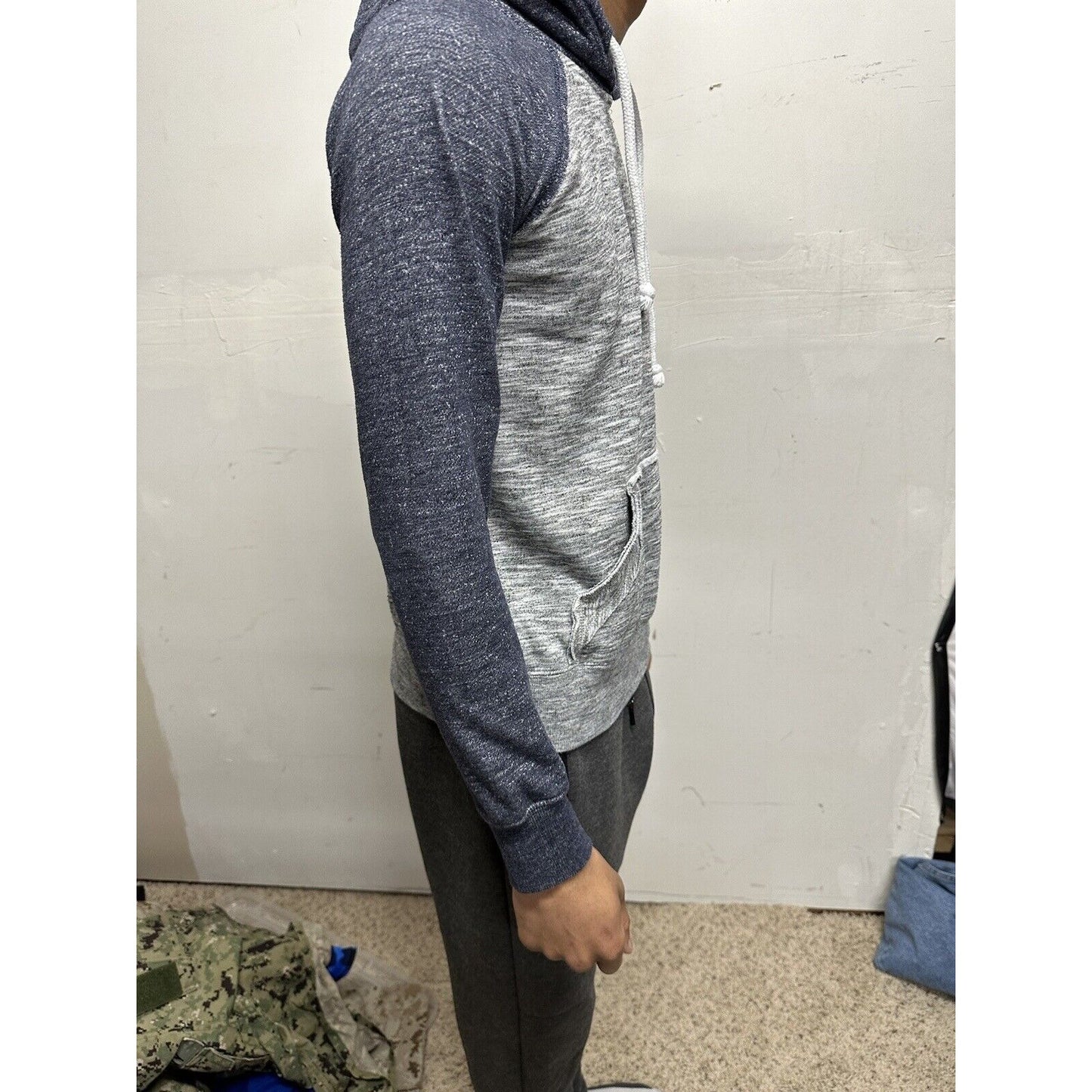 Cali heritage pacific merchants size small gray hoodie