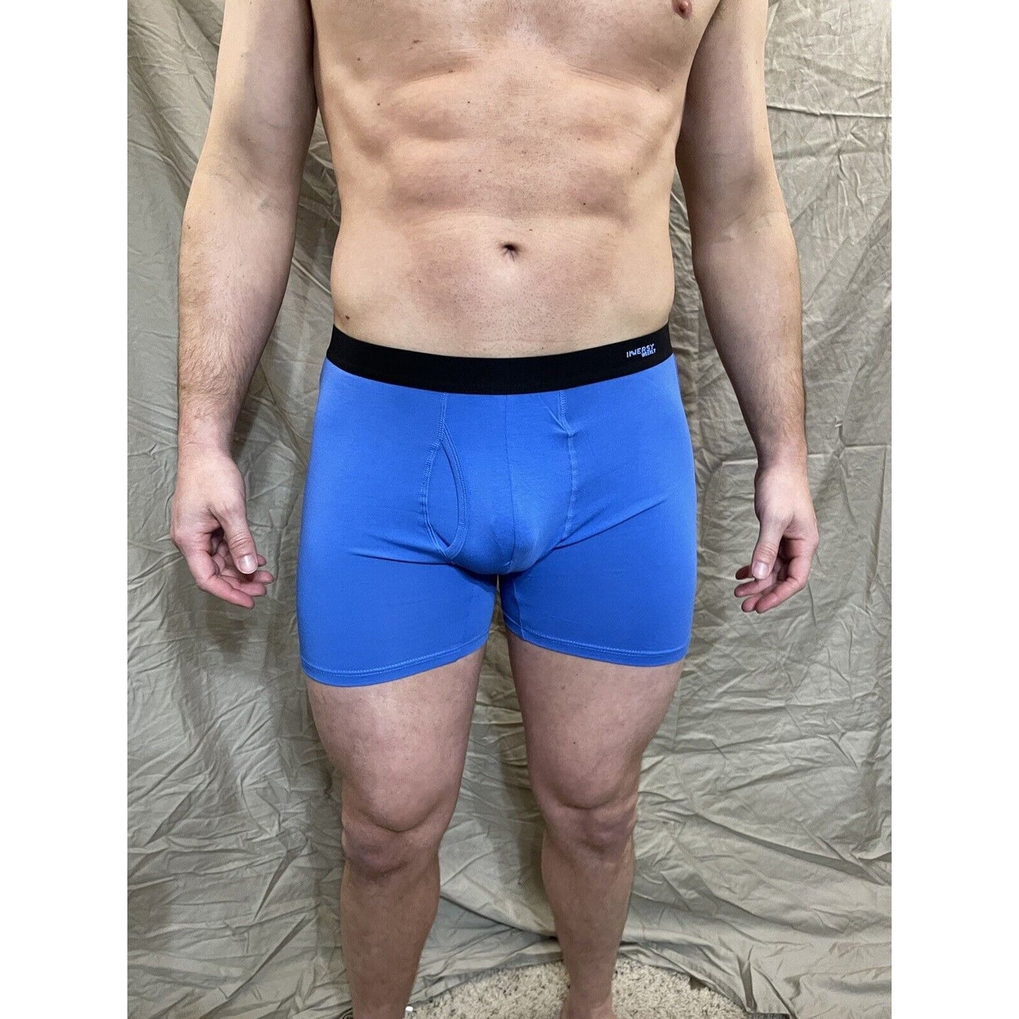 men's blue inersy weekly medium compression shorts