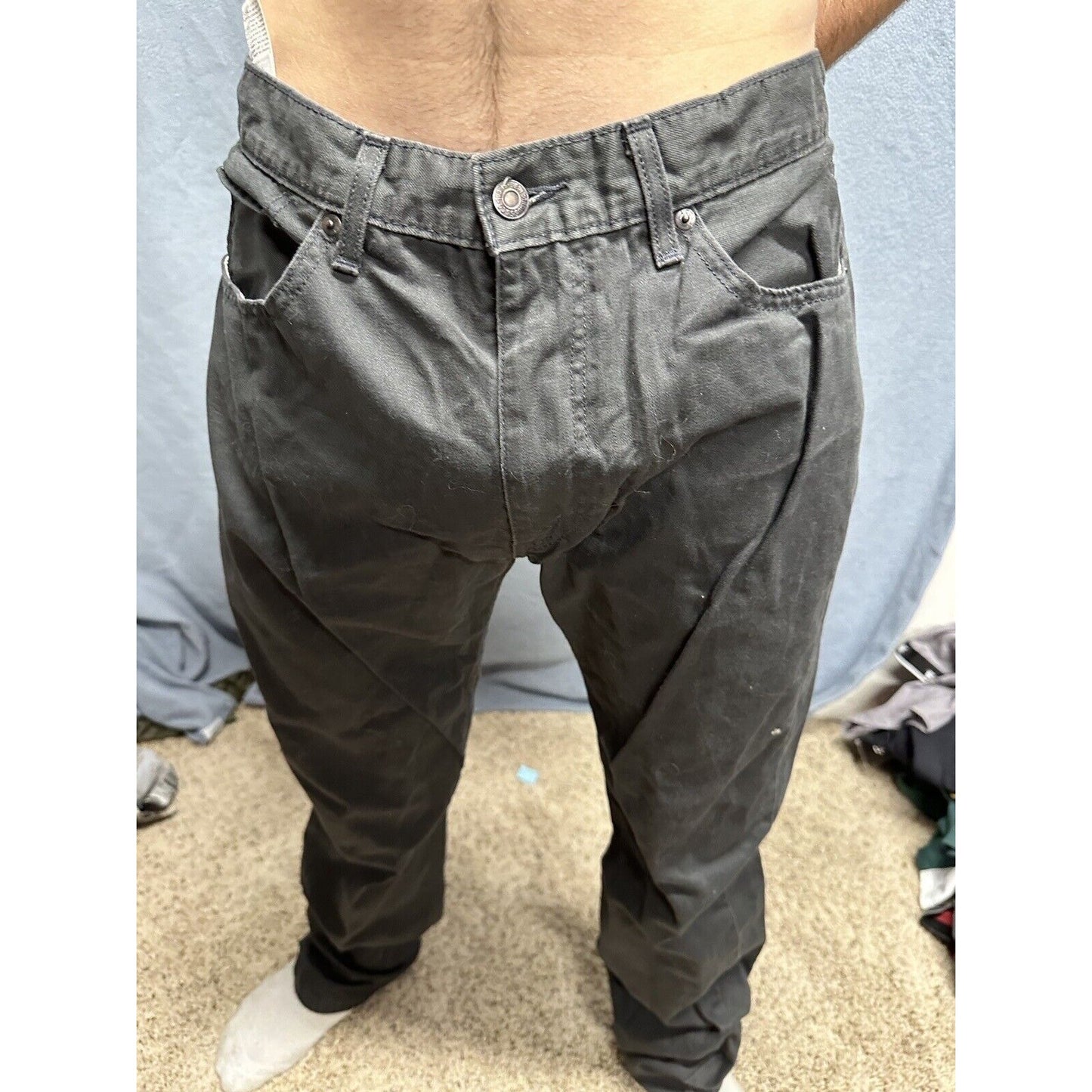 Men’s Black Levi’s 505 36 X 34 Jeans