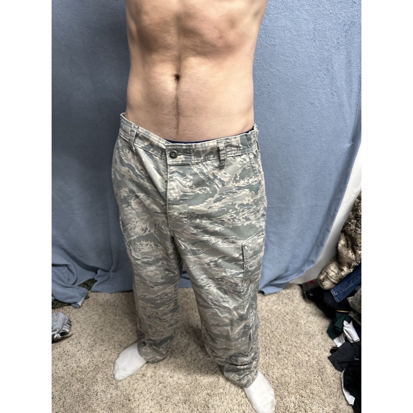 Men’s Airman Battle Uniform Abu USAF Air Force Pants Civil Air Patrol 34S