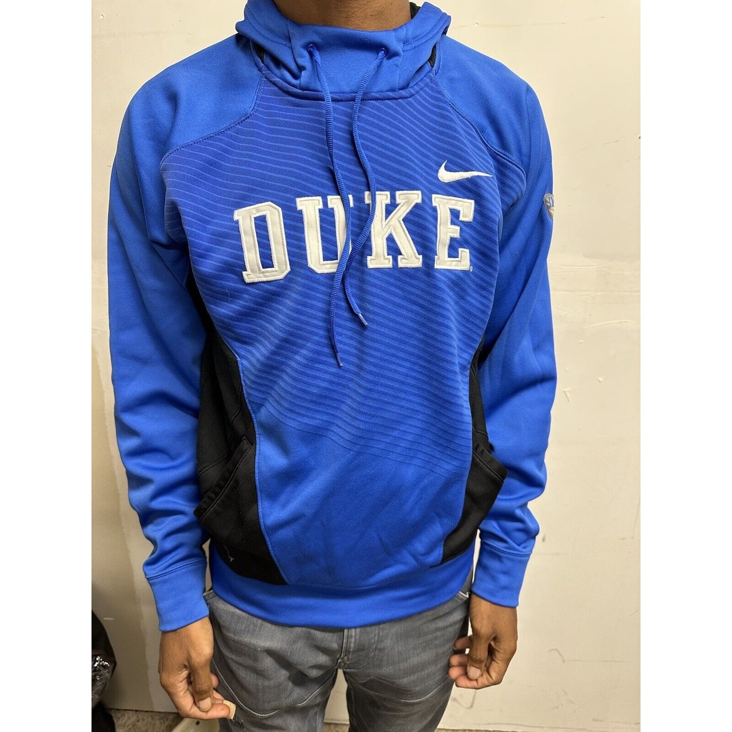 Men’s Blue Medium Nike Therma-fit Hoodie Duke