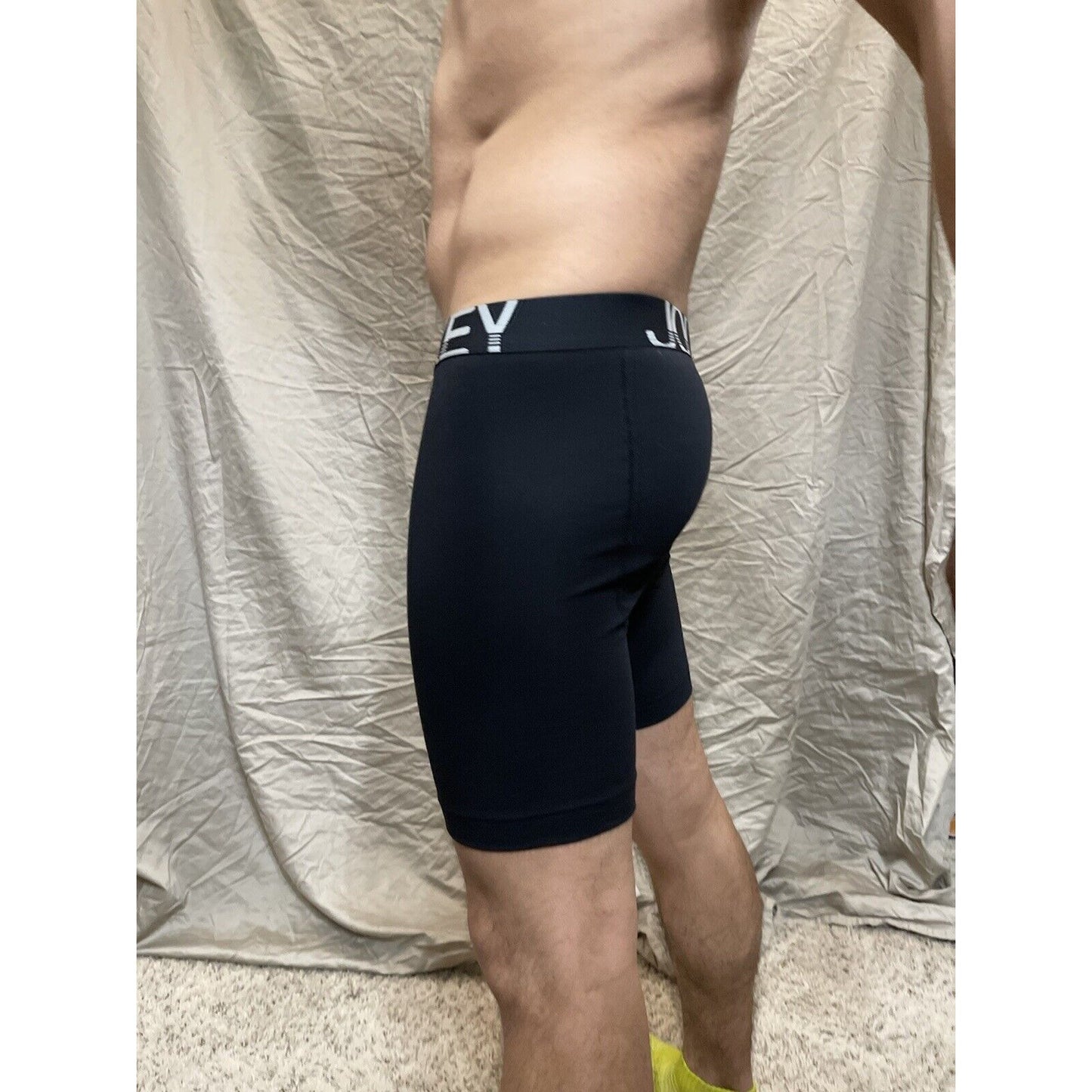 Men's black Jockey medium boxer briefs cotton spandex