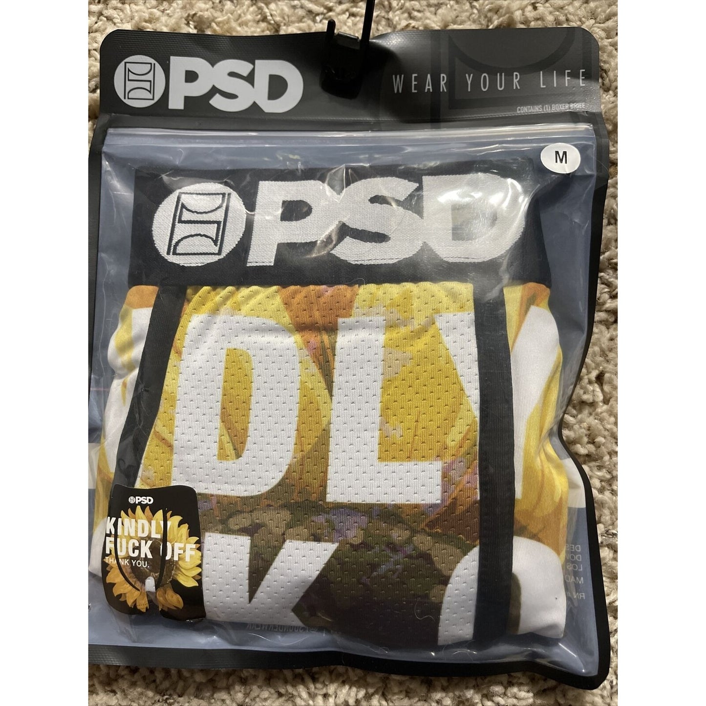 Men’s PSD Kindly F Off Boxer Briefs Medium
