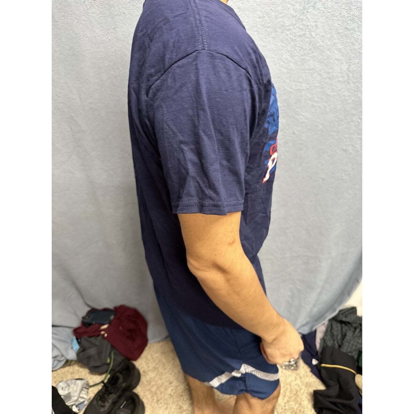 Men’s Ole Miss Proud Medium Dark Blue Tshirt