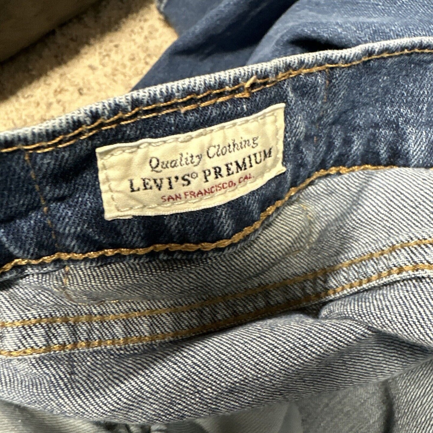 Men’s Levi’s Premium 541 Blue Jeans 34 X 34