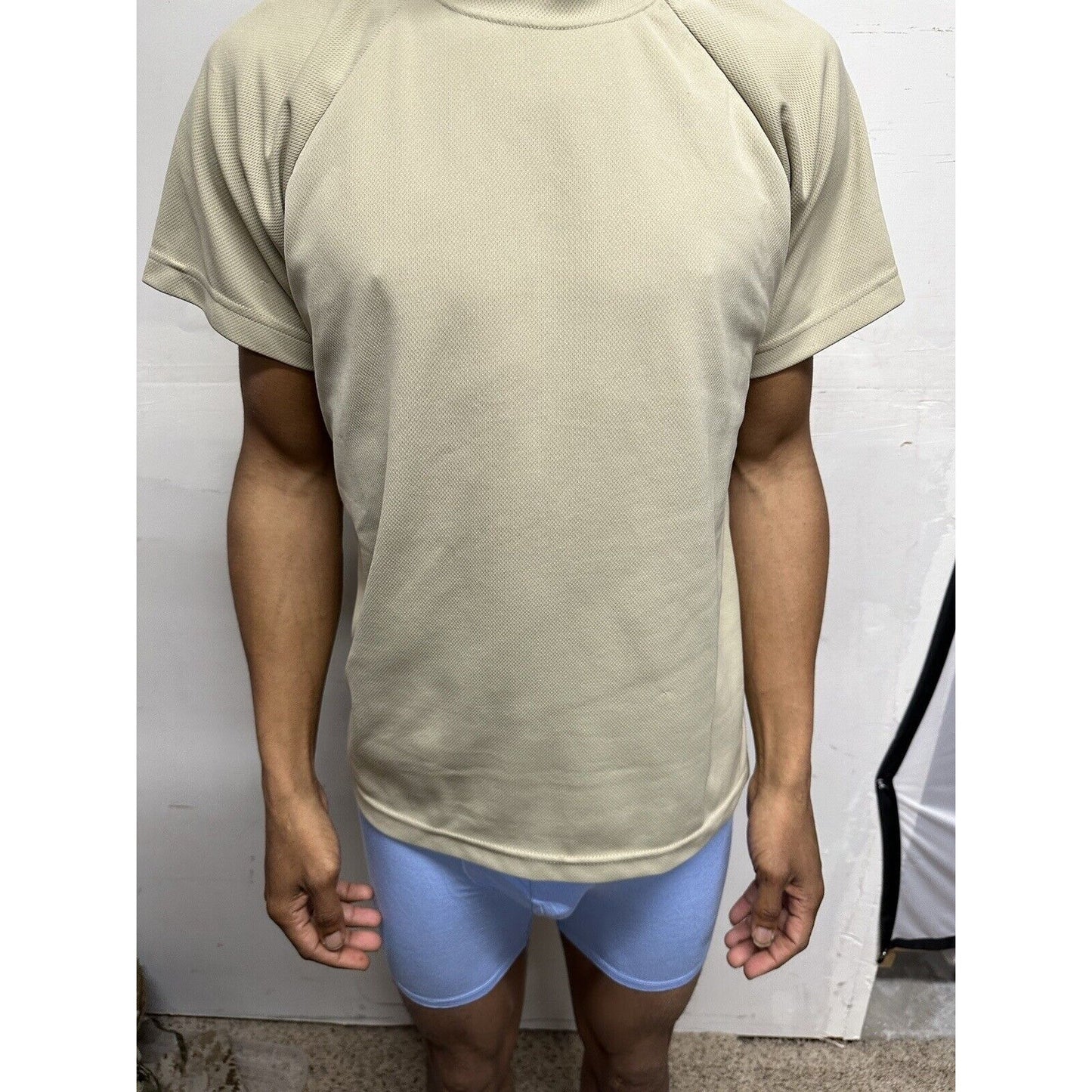Men’s Dri-Duke Civil Air Patrol Military Tshirt Short Sleeve Desert Sand