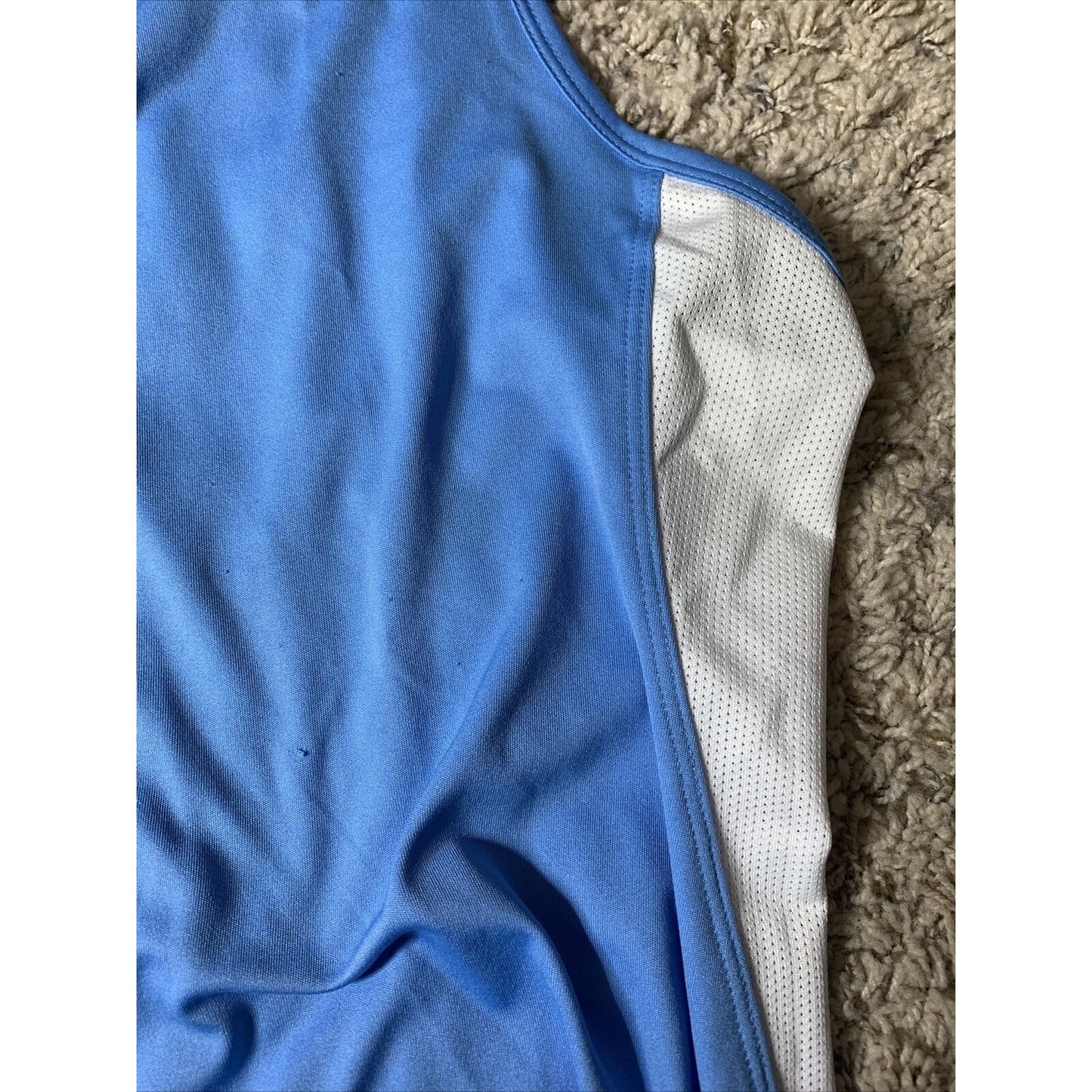 Champion Blue/White Tank Top Singlet Running Workout Mens Activewear XL