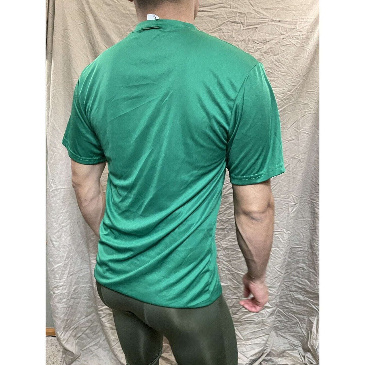 Men's Augusta Sportswear Moisture Management Athletic shirt Green adult Medium