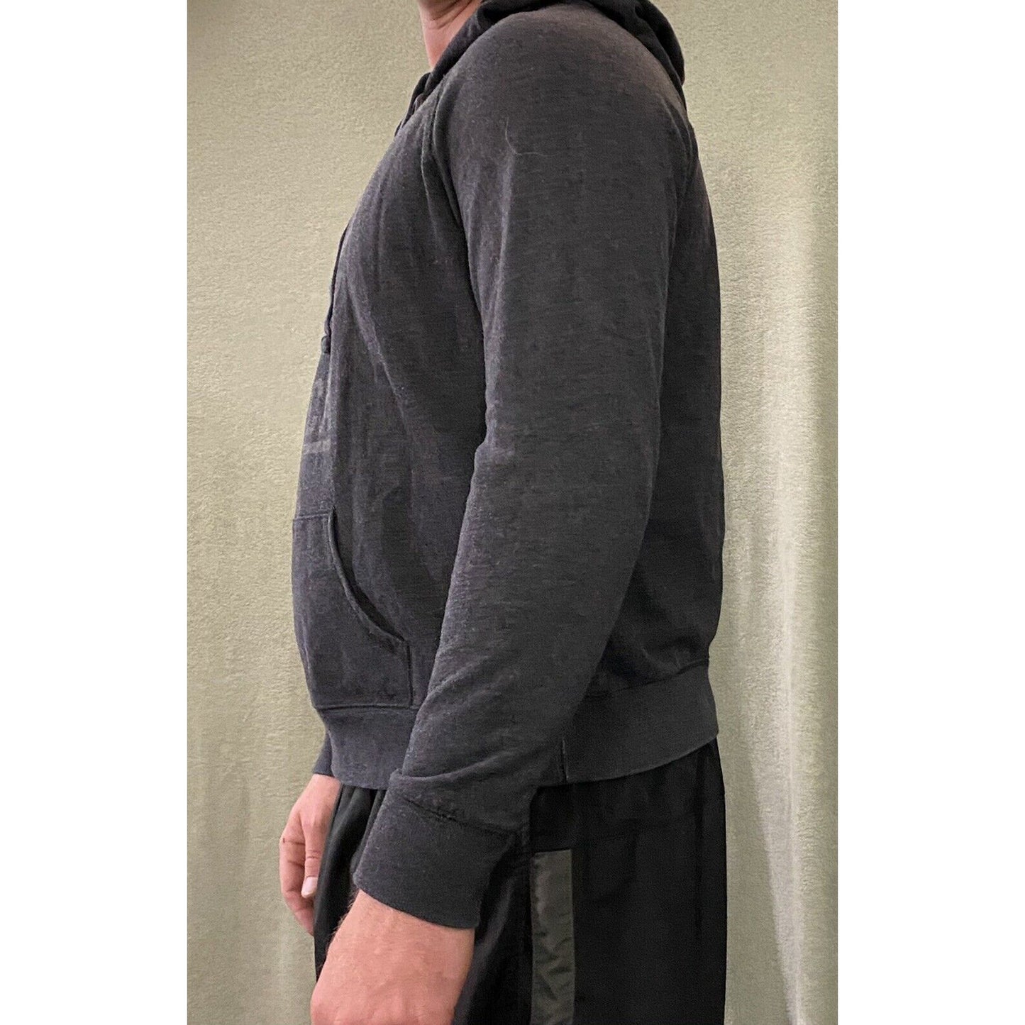 Old Navy SFCA Dark Gray Men’s Large Pullover Hooded Long Sleeves Sweatshirt