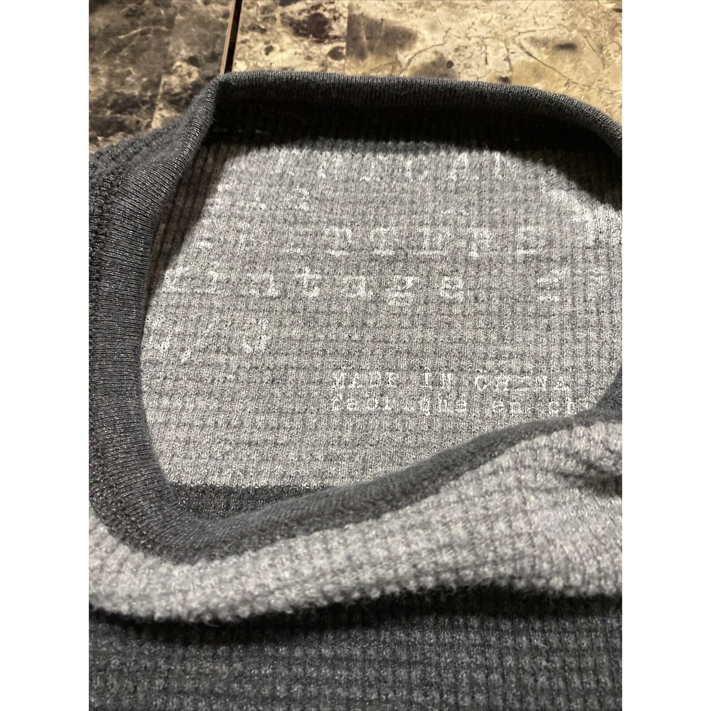 American Eagle Outfitters Vintage Fit Gray Stripes Men’s Large Cotton Pullover